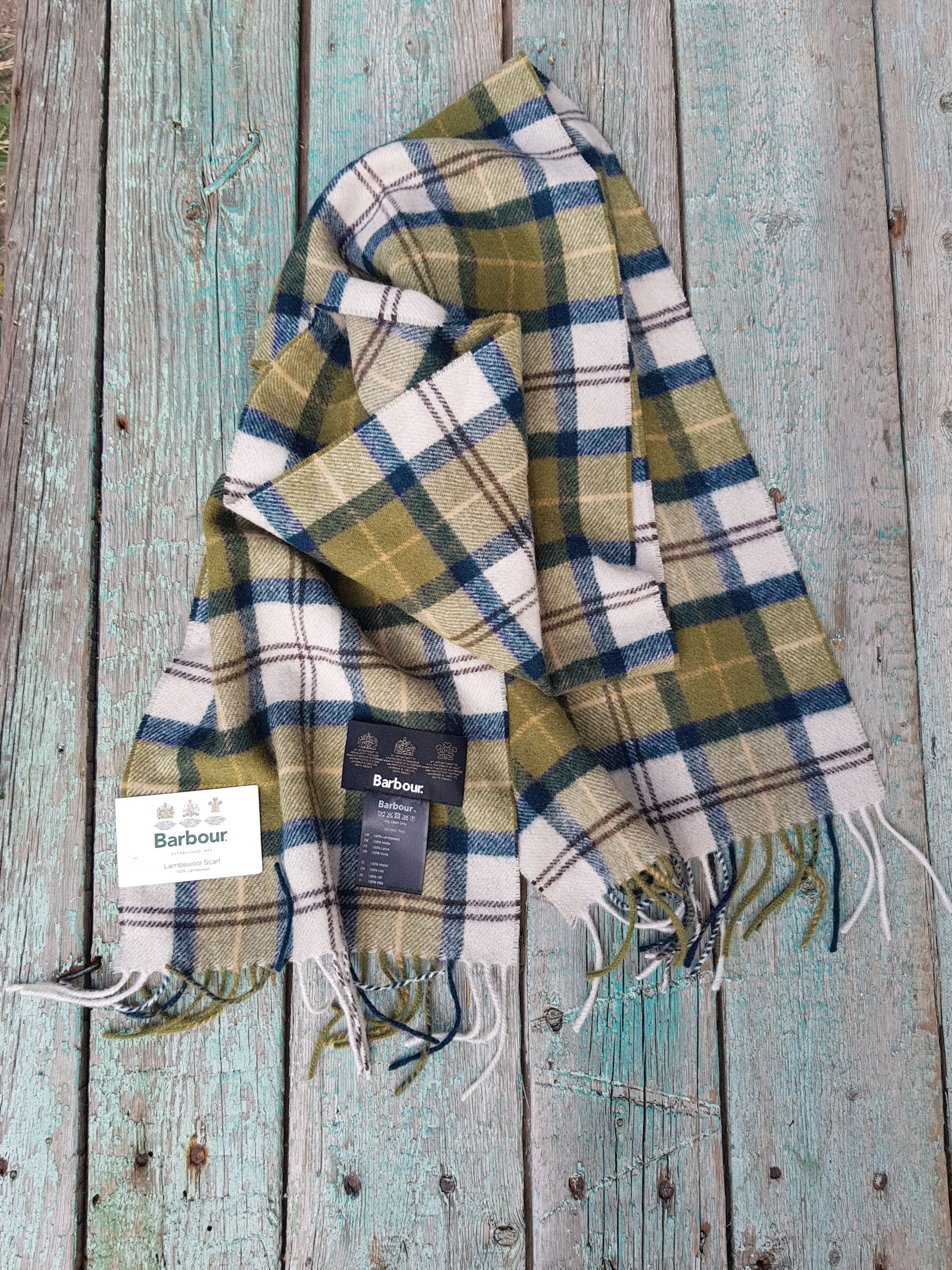 Barbour Barbour Tartan Lambswool Scarf Size ONE SIZE - 2 Thumbnail