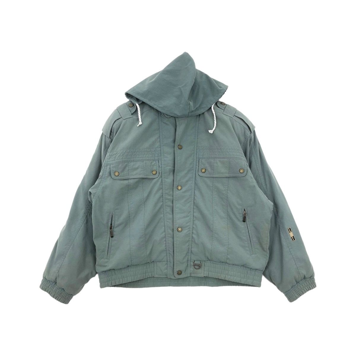 Vtg 90’ ELLESSE Super Racing Gear Ski Winter Hoodie Jacket