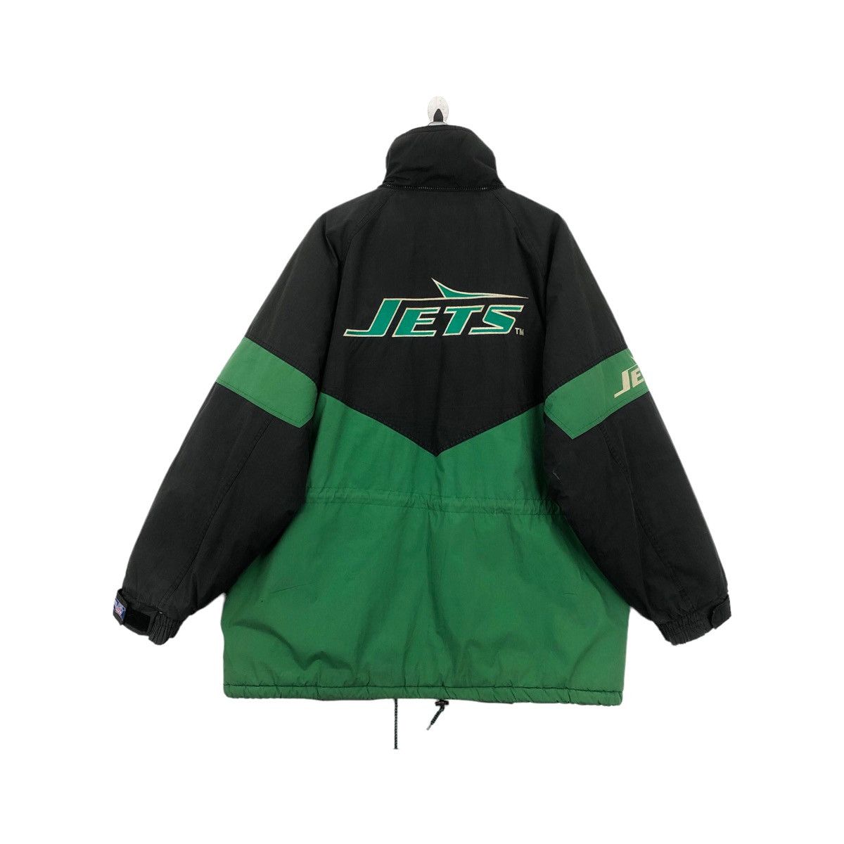 Vtg 90’ JETS NFL Team Big Logo Embroidery Ski Jacket