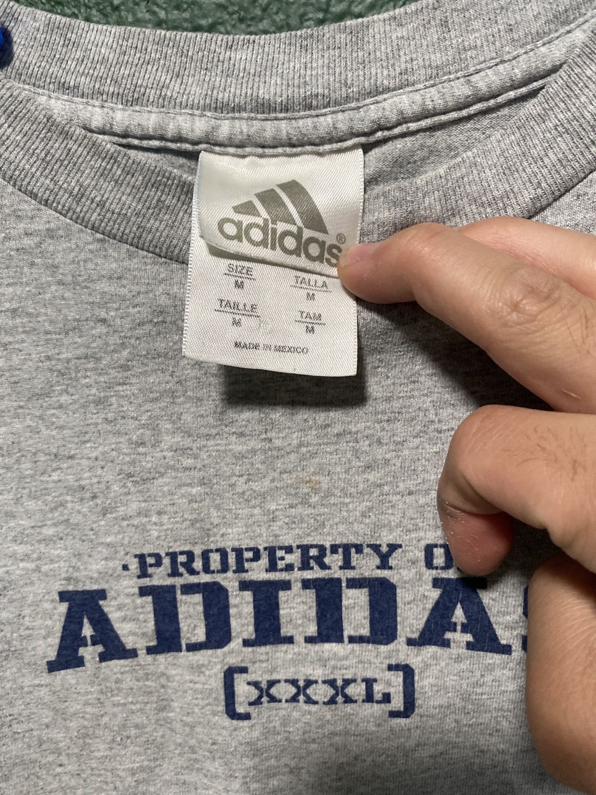 Adidas × Vintage Y2k Vintage Adidas athletic tee Size US M / EU 48-50 / 2 - 2 Thumbnail