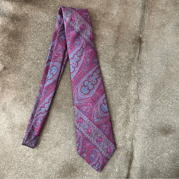 Liberty of London Silk Paisley Tie