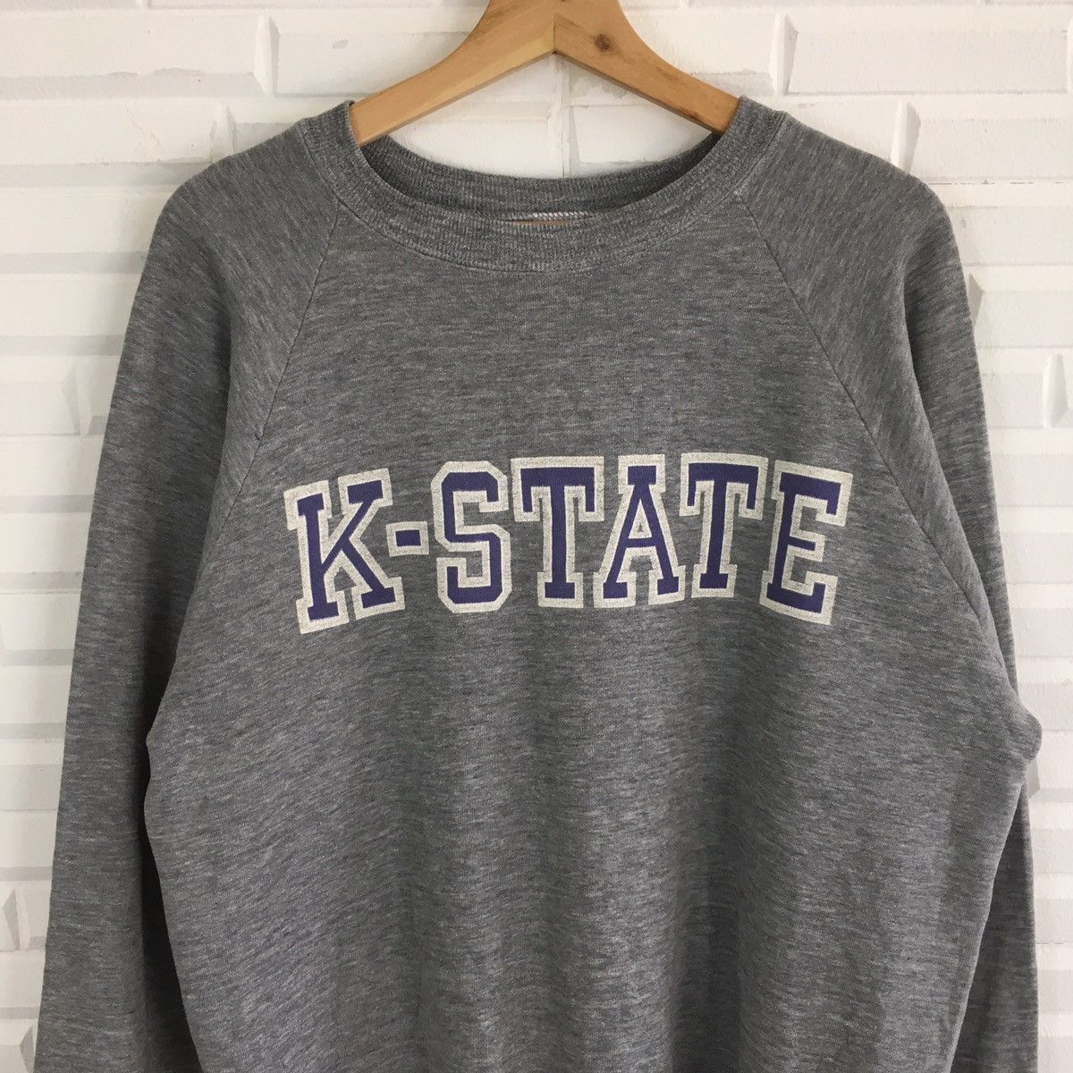 Jerzees × Vintage Vintage K-State Crewneck Size US L / EU 52-54 / 3 - 4 Thumbnail