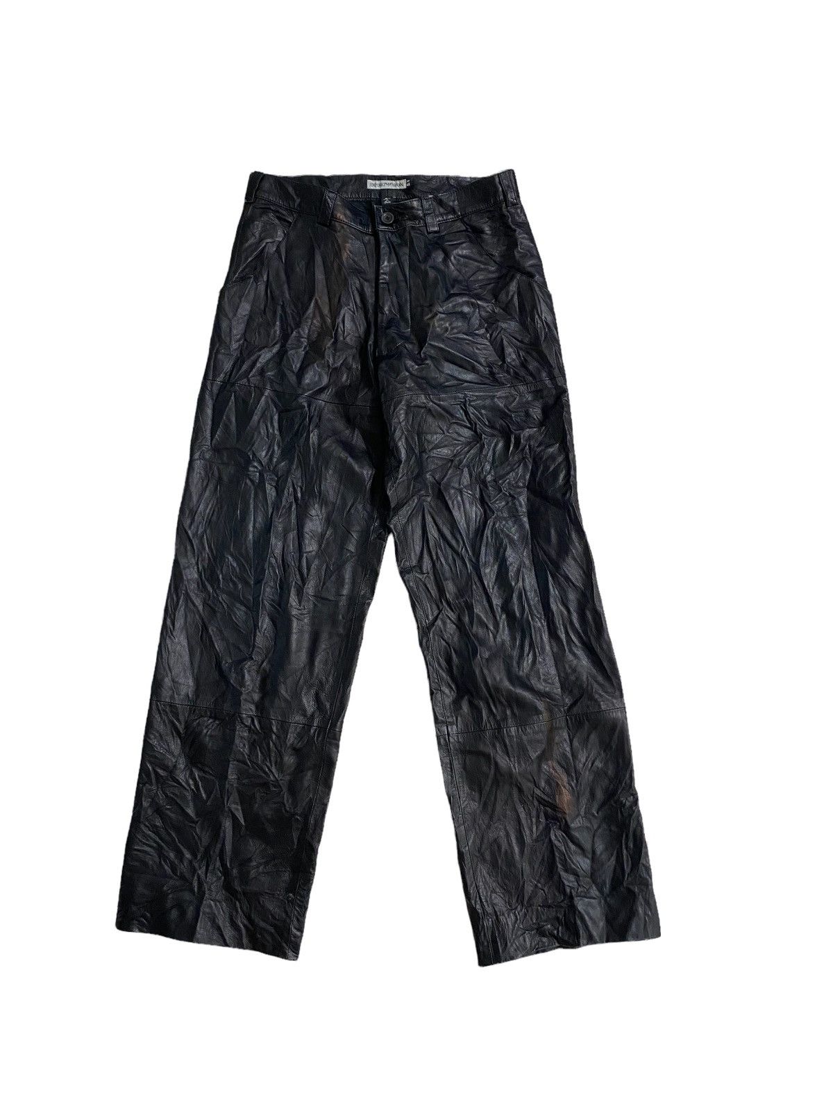 Emporio Armani leather pant Casual Pants