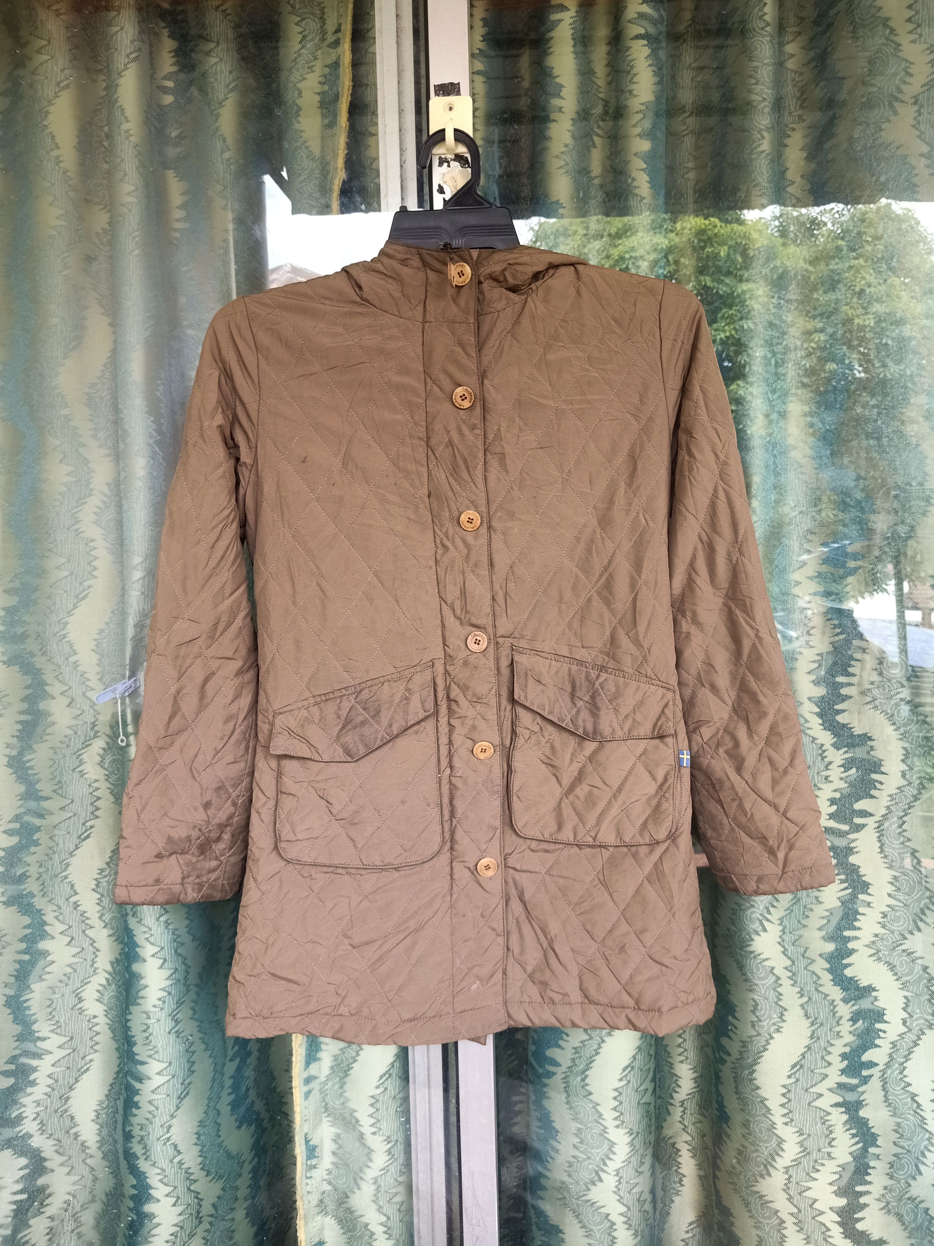 Fjallraven Fjallraven hooded Quilted Long Jacket Size US M / EU 48-50 / 2 - 2 Thumbnail