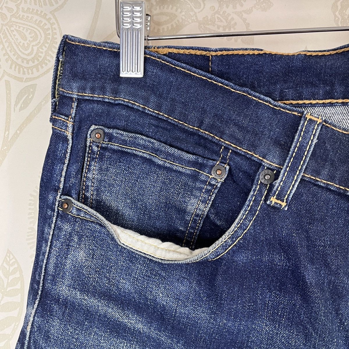 Levi's × Levi's Vintage Clothing Levis 505 R Tag Distressed Denim Jeans Straight Cut Size US 34 / EU 50 - 11 Thumbnail