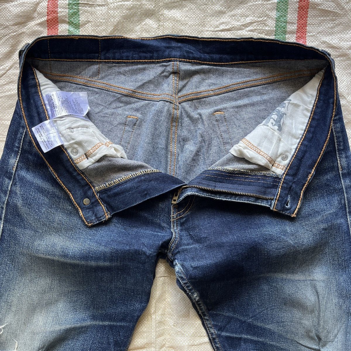 Levi's × Levi's Vintage Clothing Levis 505 R Tag Distressed Denim Jeans Straight Cut Size US 34 / EU 50 - 22 Thumbnail