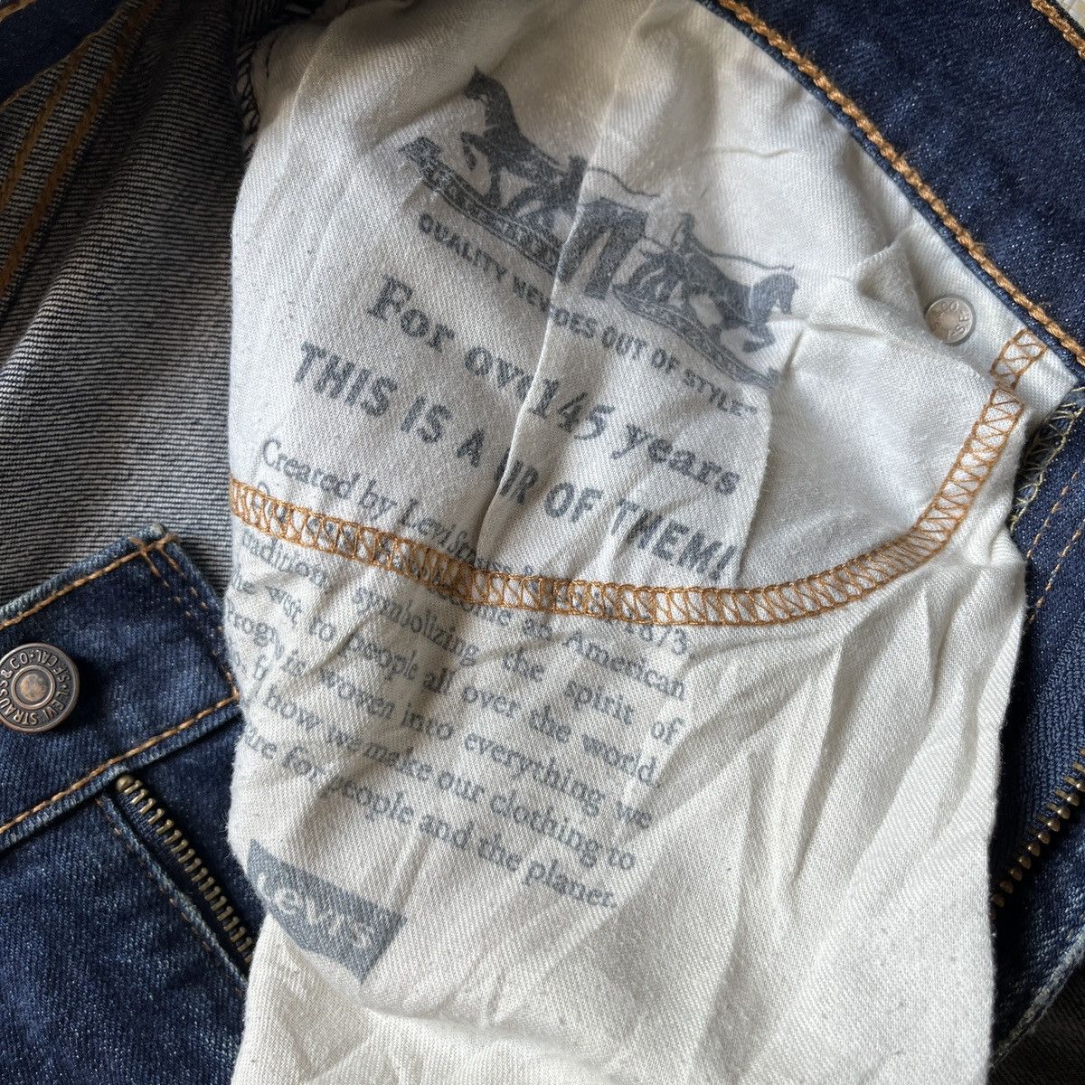 Levi's × Levi's Vintage Clothing Levis 505 R Tag Distressed Denim Jeans Straight Cut Size US 34 / EU 50 - 9 Thumbnail