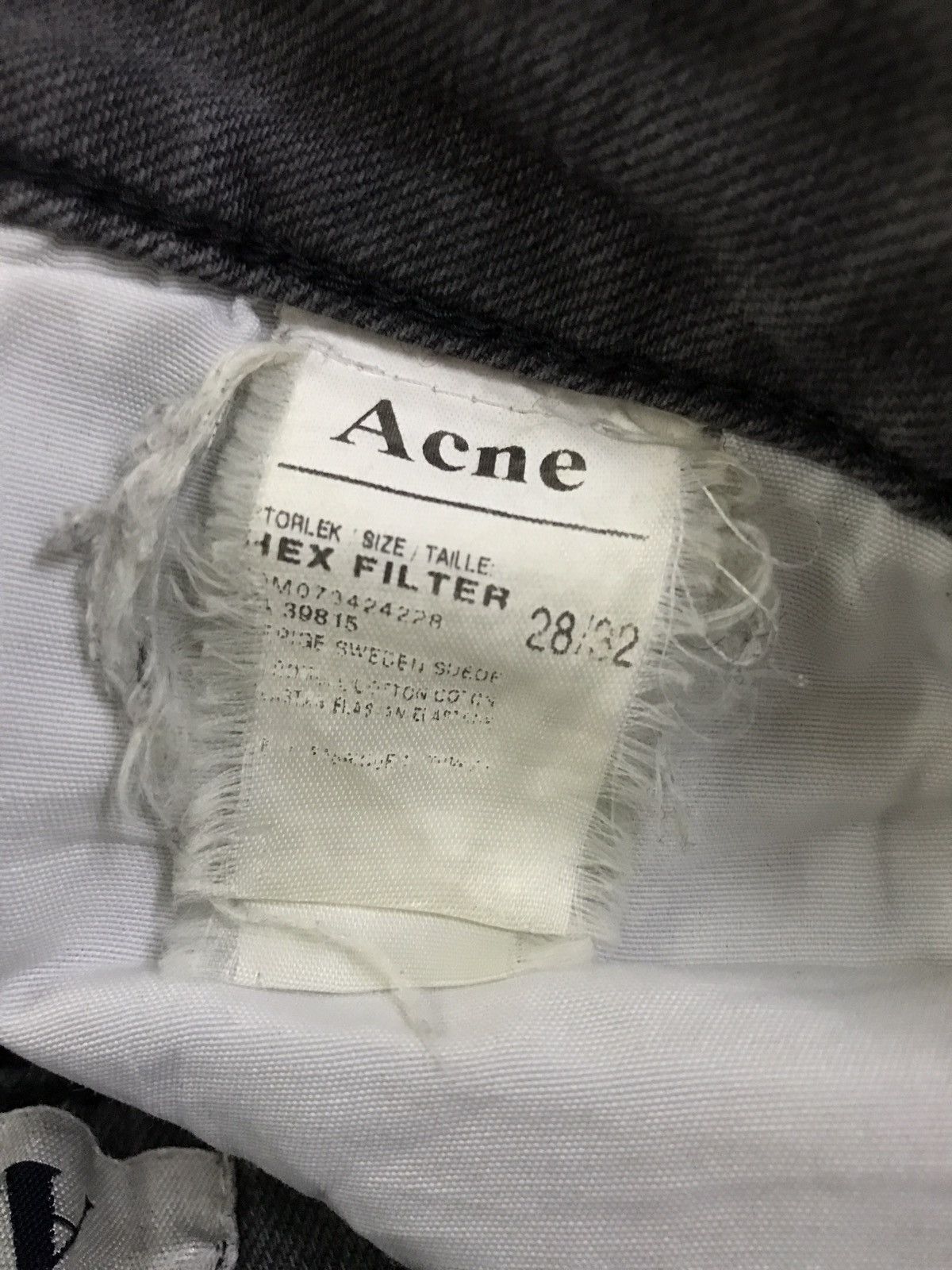 Acne Studios Acne Studio Distressed Ripped Skinny Jeans Size US 28 / EU 44 - 9 Thumbnail