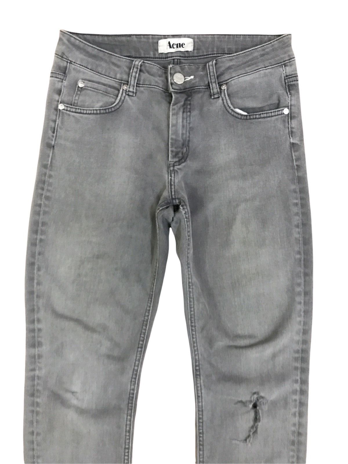 Acne Studios Acne Studio Distressed Ripped Skinny Jeans Size US 28 / EU 44 - 4 Thumbnail