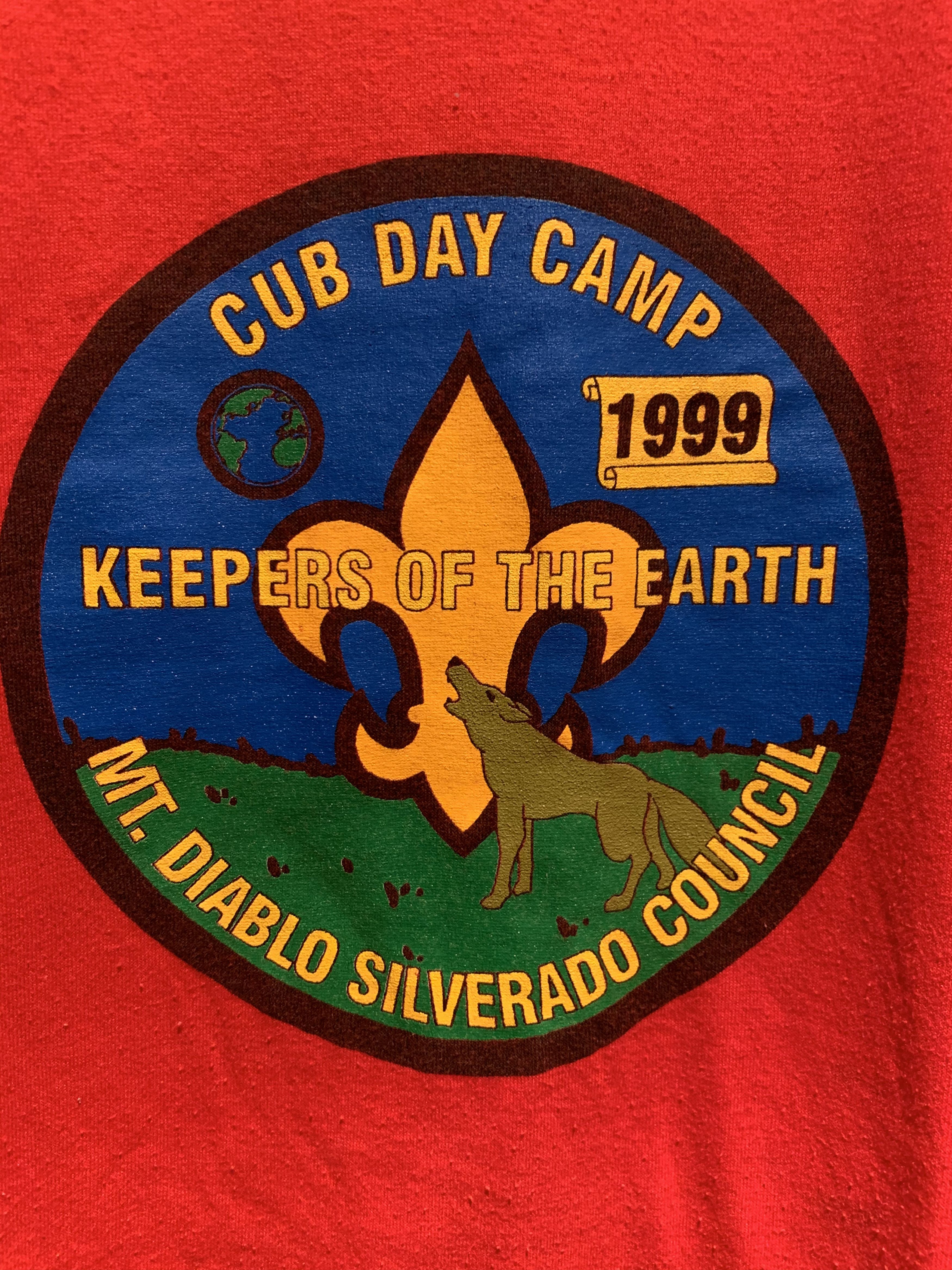 Vintage *RARE* Vintage 90’s Keepers Of The Earth Mt. Diablo T-Shirt Size US L / EU 52-54 / 3 - 2 Thumbnail