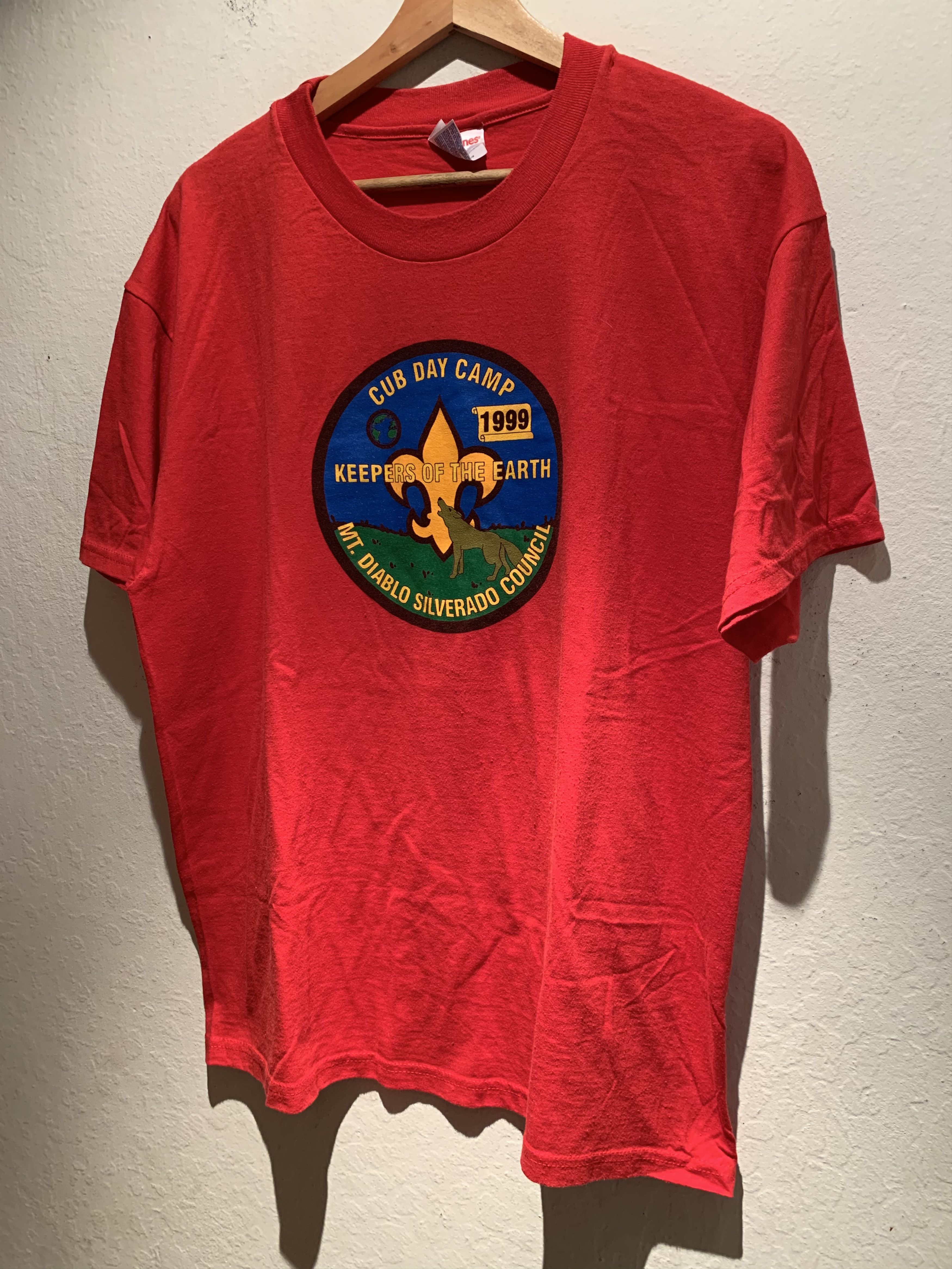 Vintage *RARE* Vintage 90’s Keepers Of The Earth Mt. Diablo T-Shirt Size US L / EU 52-54 / 3 - 1 Thumbnail