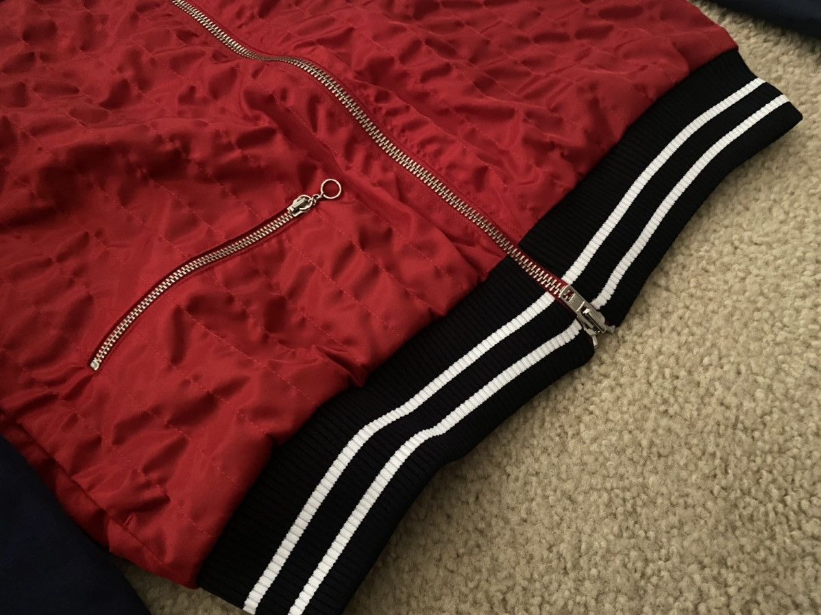 Kenzo KENZO Quilted Bomber Zipped Jacket Red S NEW Size US S / EU 44-46 / 1 - 4 Thumbnail