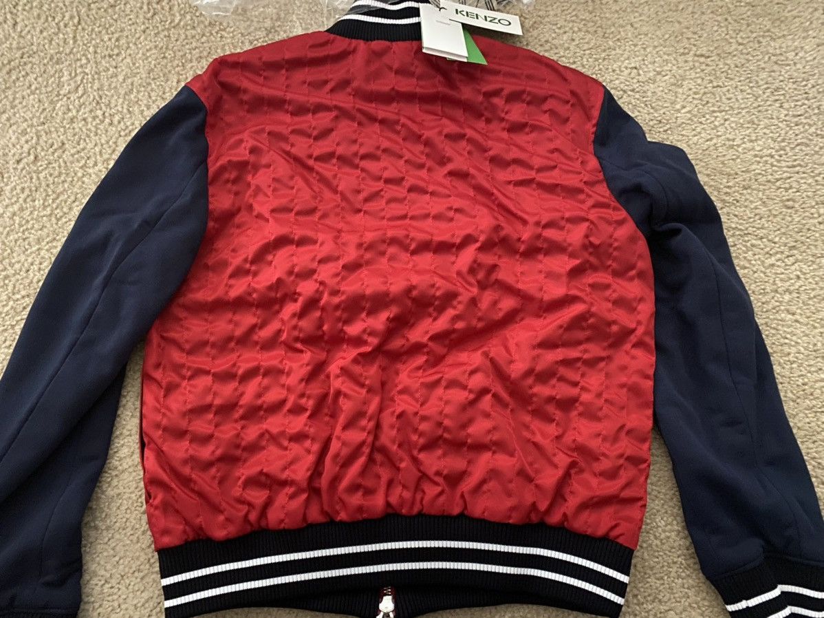 Kenzo KENZO Quilted Bomber Zipped Jacket Red S NEW Size US S / EU 44-46 / 1 - 8 Thumbnail