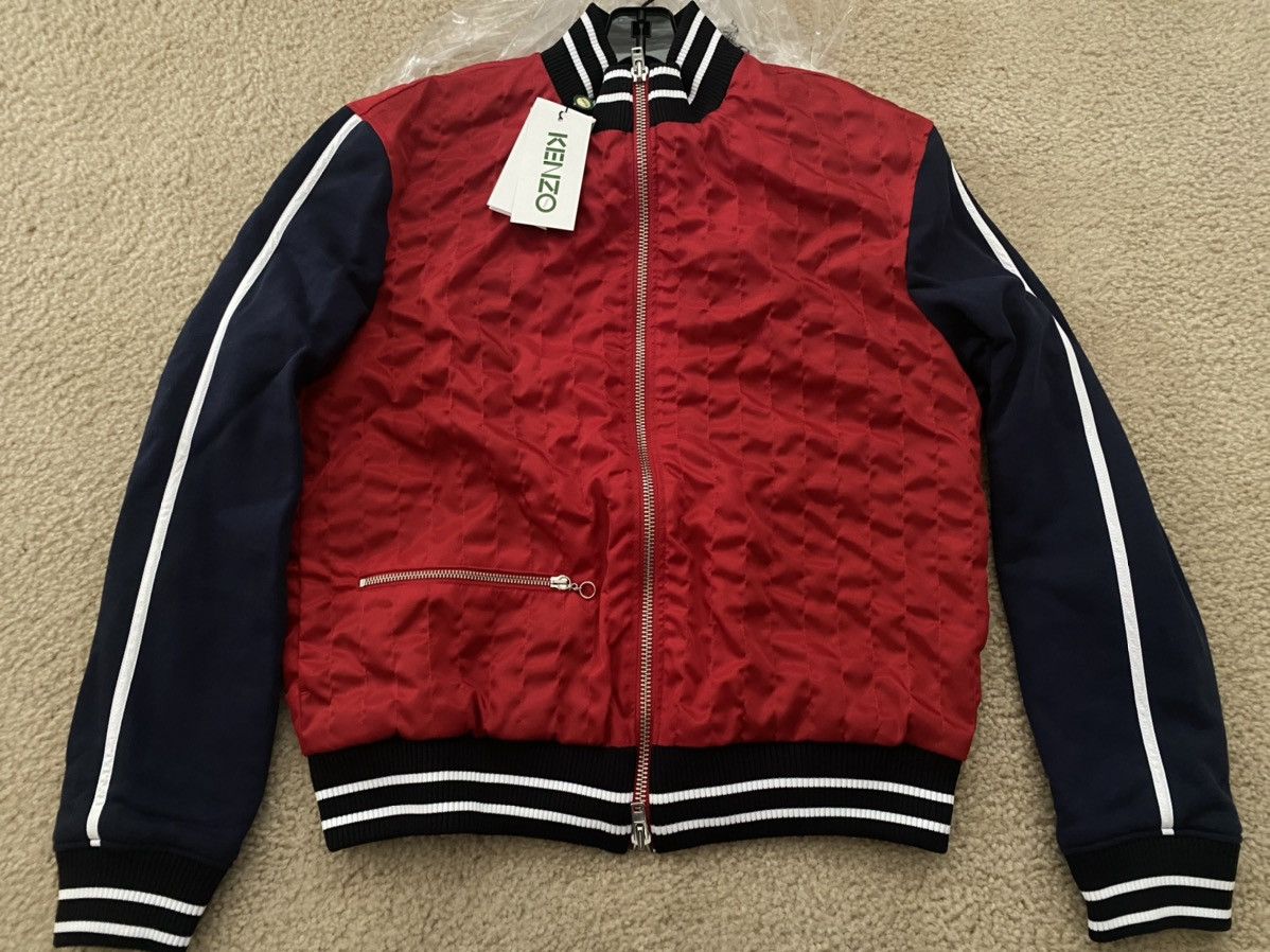 Kenzo KENZO Quilted Bomber Zipped Jacket Red S NEW Size US S / EU 44-46 / 1 - 1 Thumbnail