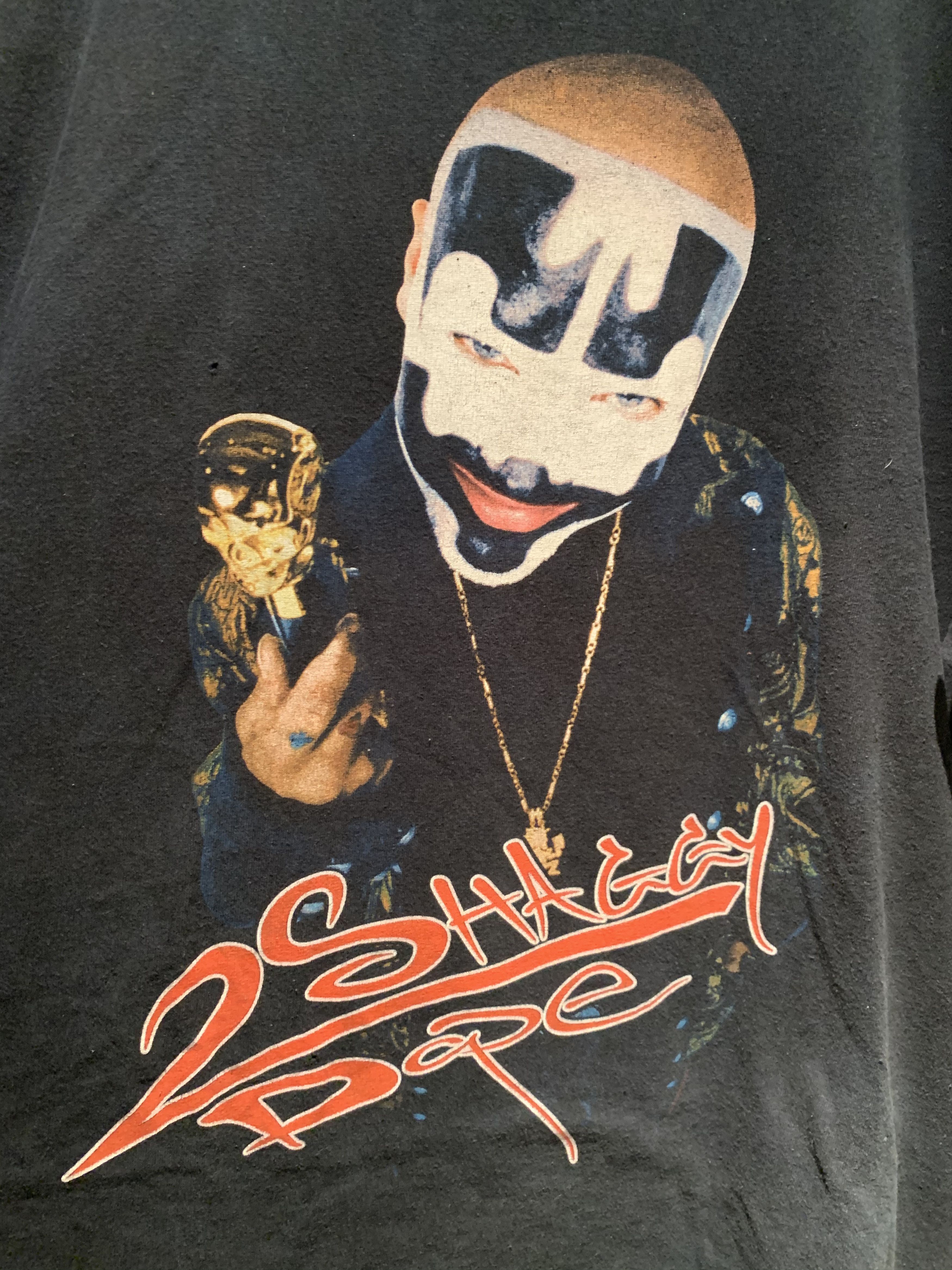 Band Tees × Vintage *RARE* Vintage Shaggy 2 Dope ICP Insane Clown Posse Shirt Size US XXL / EU 58 / 5 - 2 Thumbnail