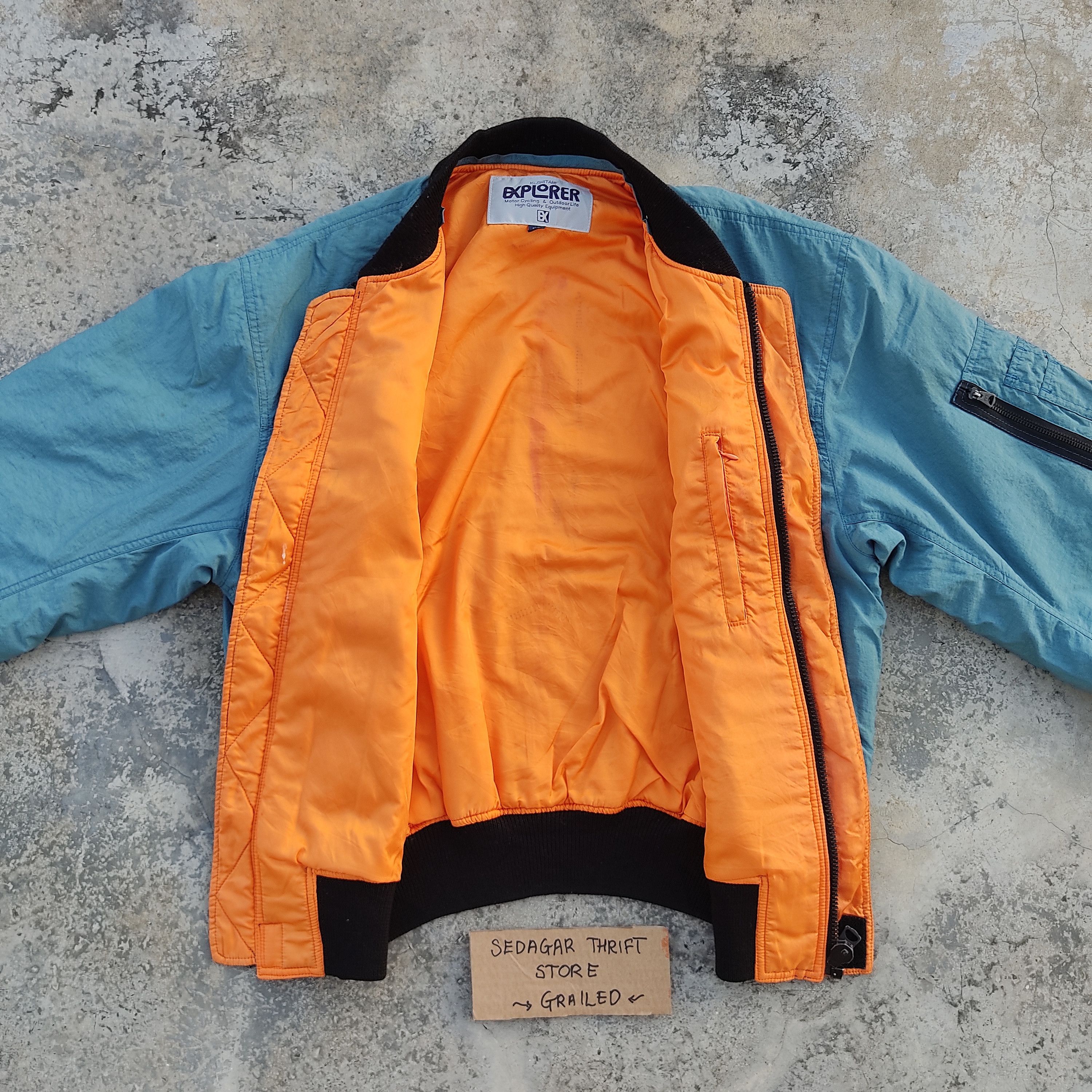 Japanese Brand Vintage OG Kushitani Explorer Racing Jacket Size US L / EU 52-54 / 3 - 3 Thumbnail