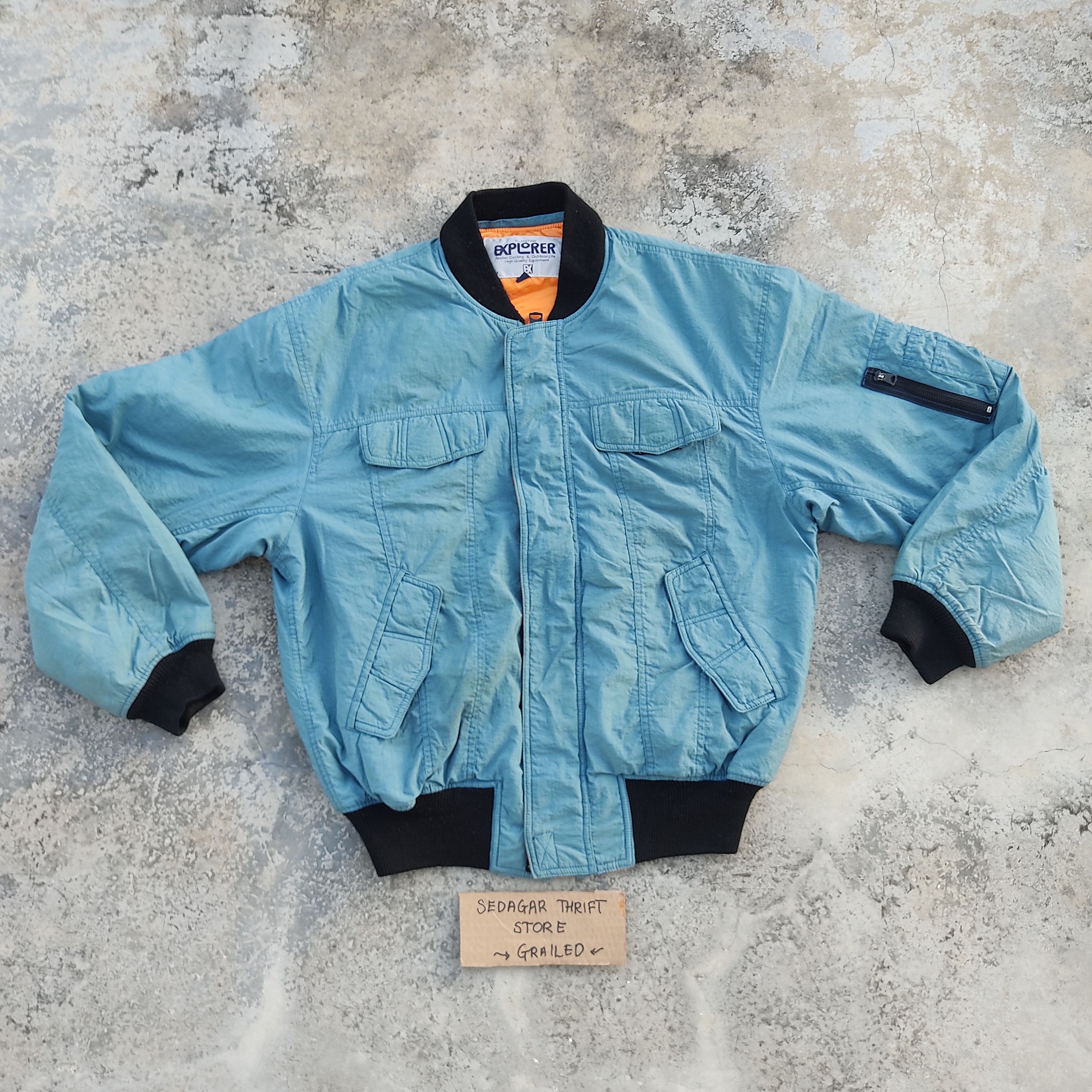 Japanese Brand Vintage OG Kushitani Explorer Racing Jacket Size US L / EU 52-54 / 3 - 2 Thumbnail