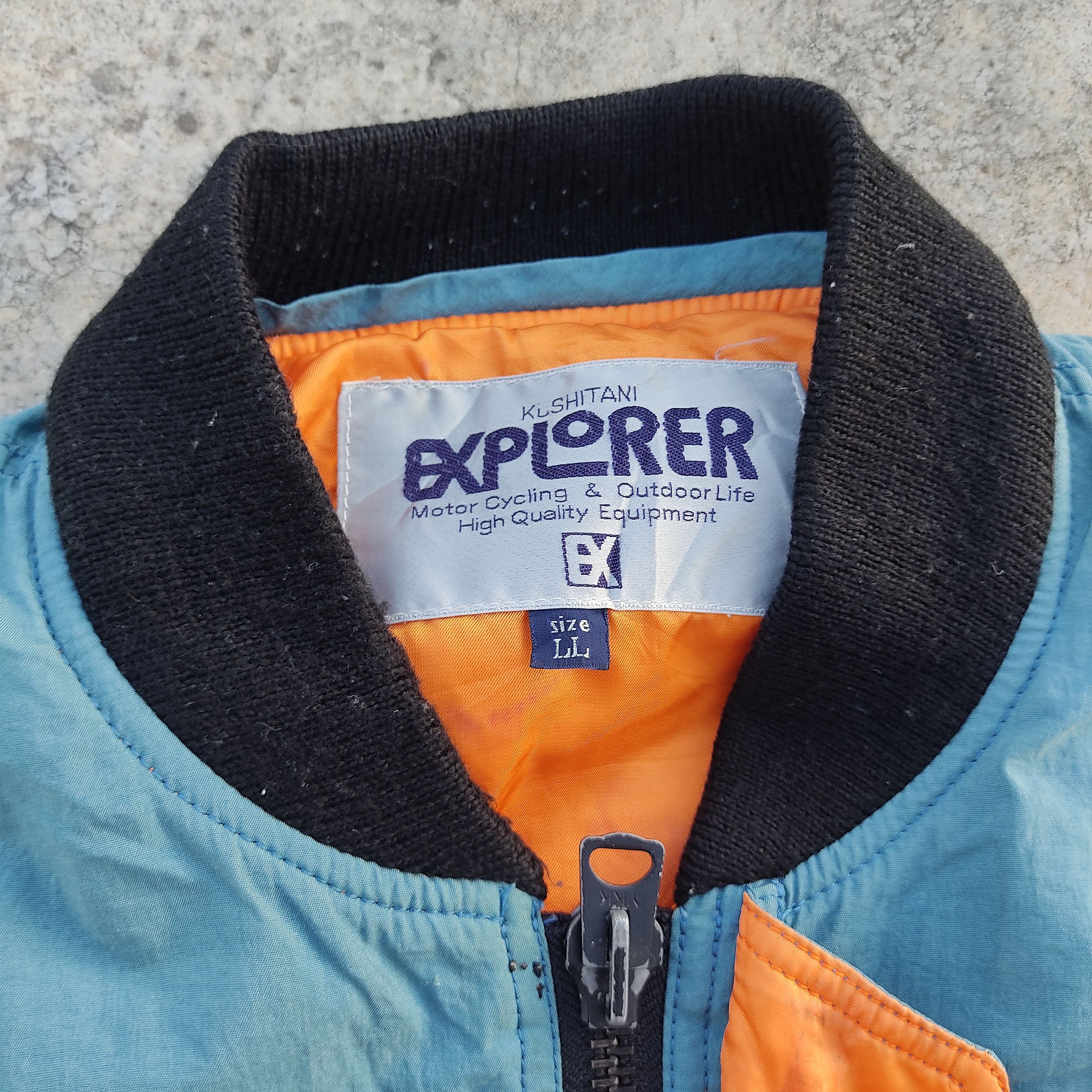 Japanese Brand Vintage OG Kushitani Explorer Racing Jacket Size US L / EU 52-54 / 3 - 6 Thumbnail