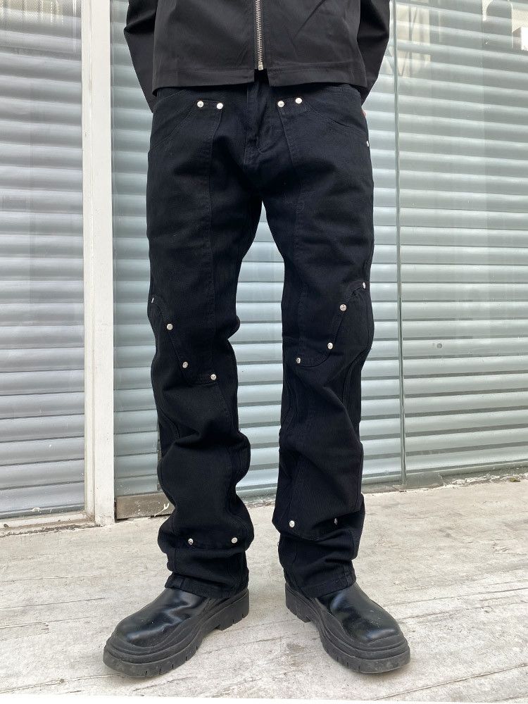 Other multi function rivet cargo punk grunge carpenter pants Size US 32 / EU 48 - 1 Thumbnail