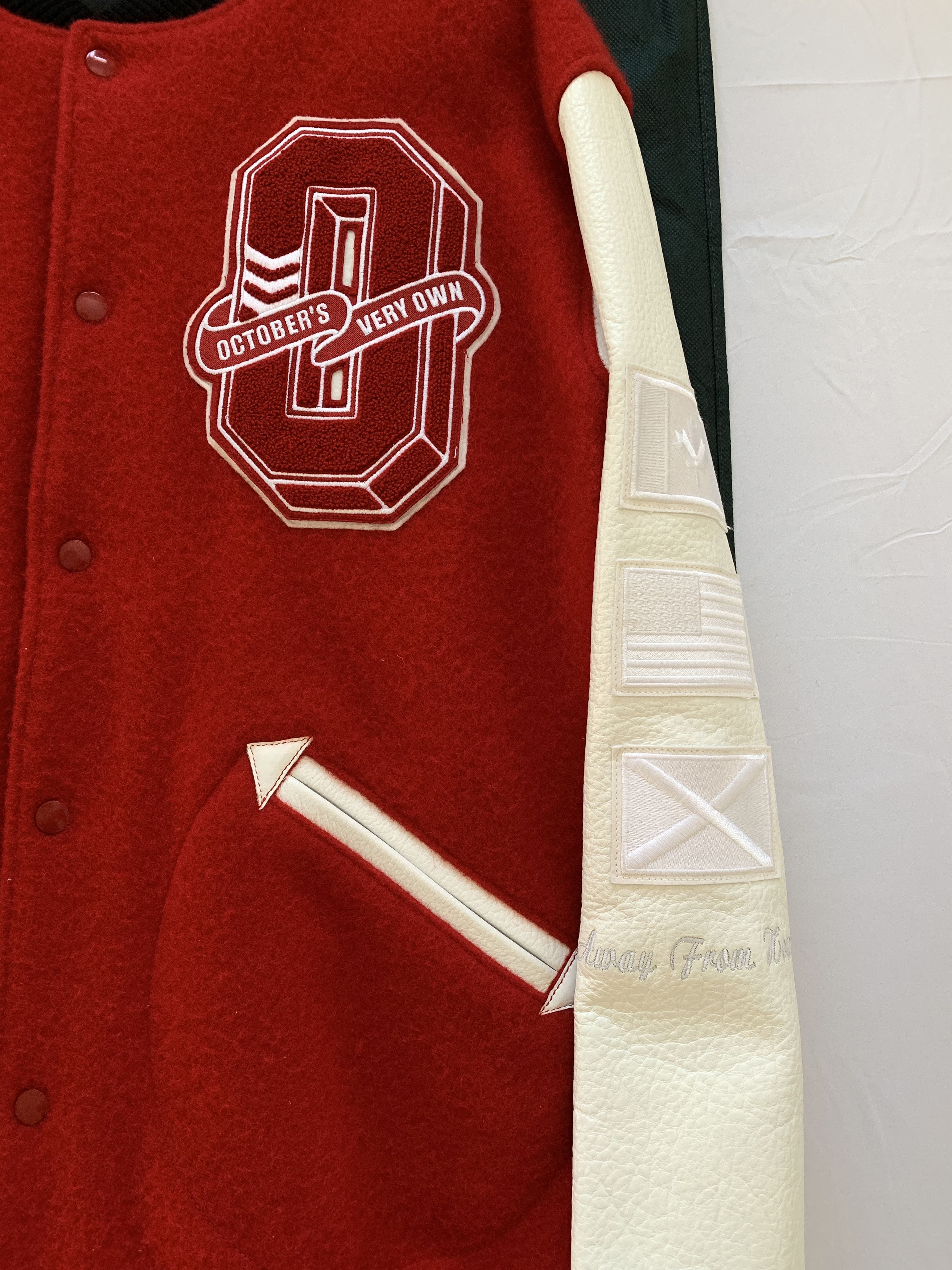 Drake 💥💎F&F💎💥🦉1/10 OVO Roots 2011 Varsity Jacket TAKE CARE Size US XL / EU 56 / 4 - 12 Thumbnail
