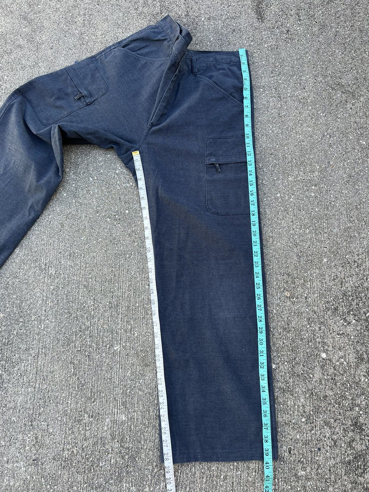 Tete Homme Vintage Tete Homme Japan Stretchable Cargo Trouser Pant Size US 32 / EU 48 - 4 Thumbnail