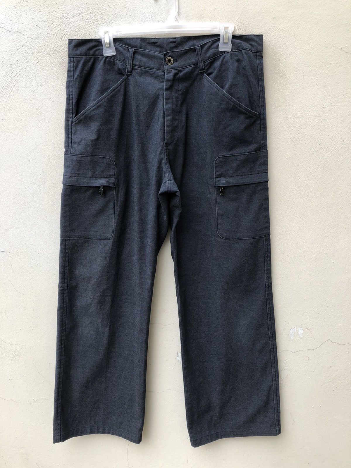 Tete Homme Vintage Tete Homme Japan Stretchable Cargo Trouser Pant Size US 32 / EU 48 - 6 Thumbnail