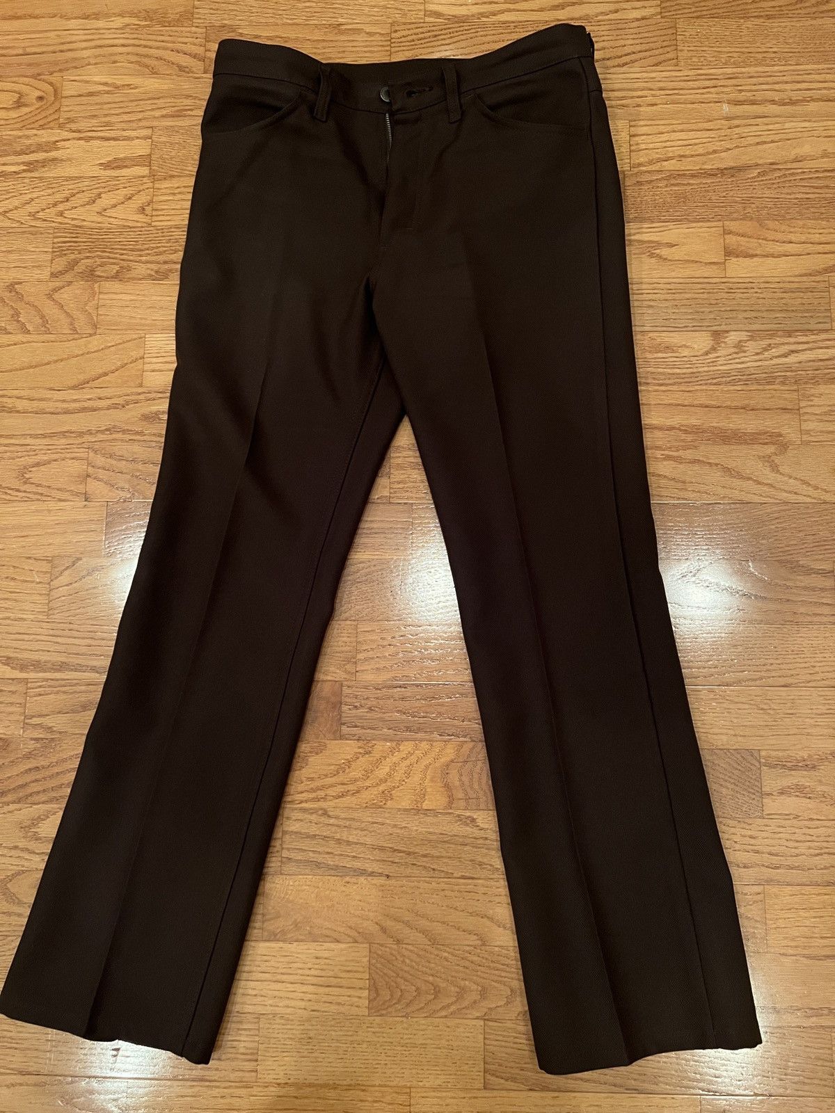 Wrangler Wrangler Brown Flared Pants Size US 31 - 1 Thumbnail