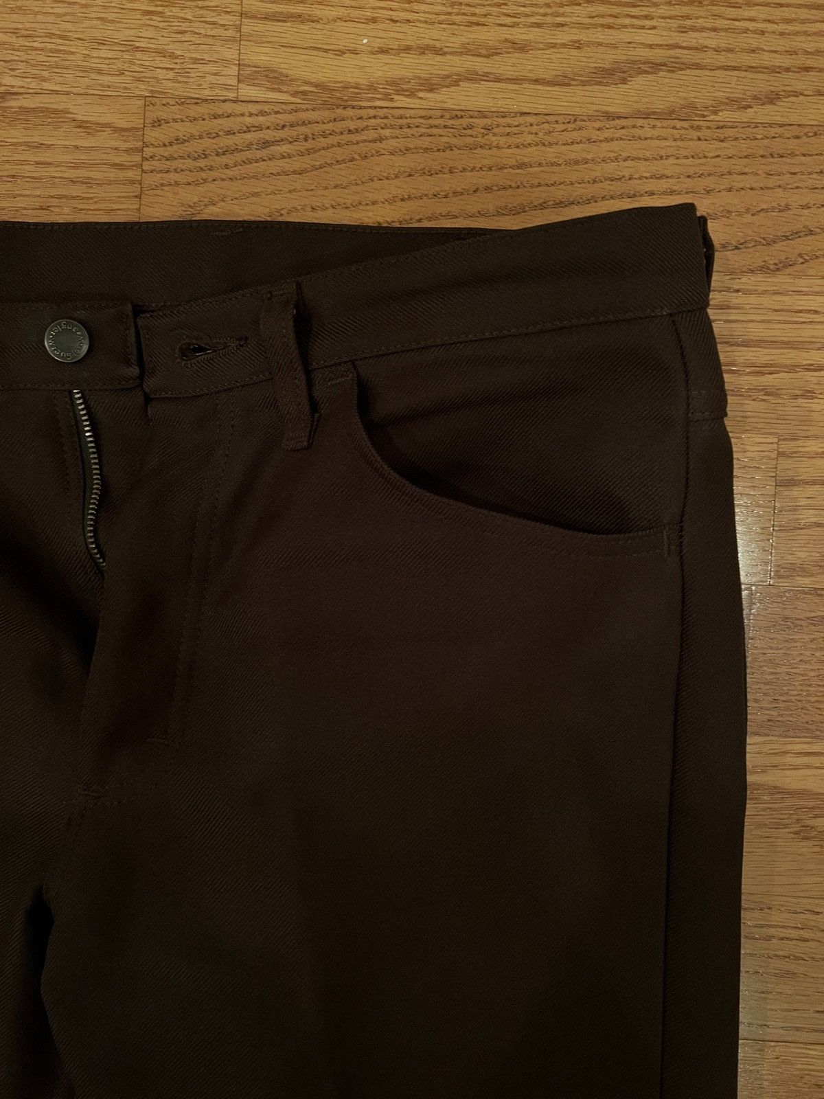 Wrangler Wrangler Brown Flared Pants Size US 31 - 2 Thumbnail