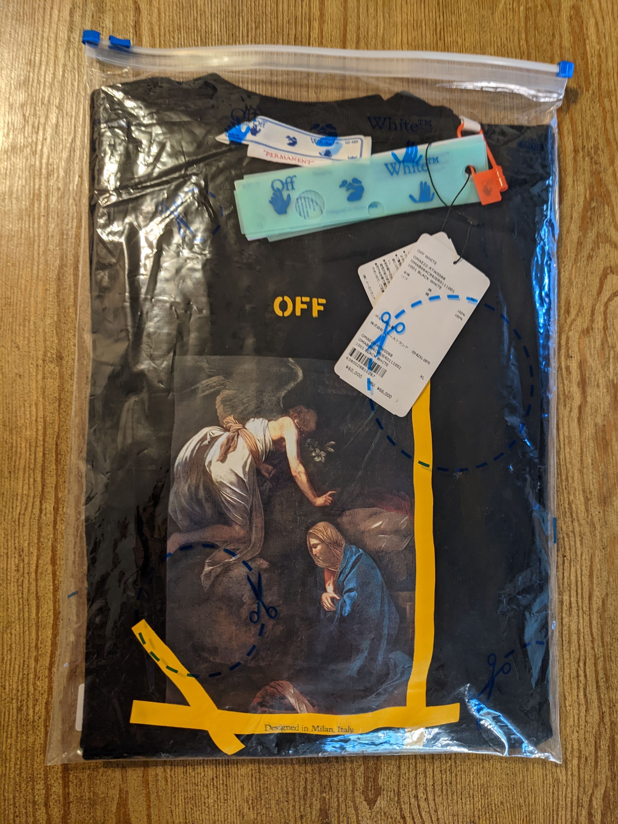 Off-White Caravaggio print long-sleeve T-shirt Size US XL / EU 56 / 4 - 4 Thumbnail