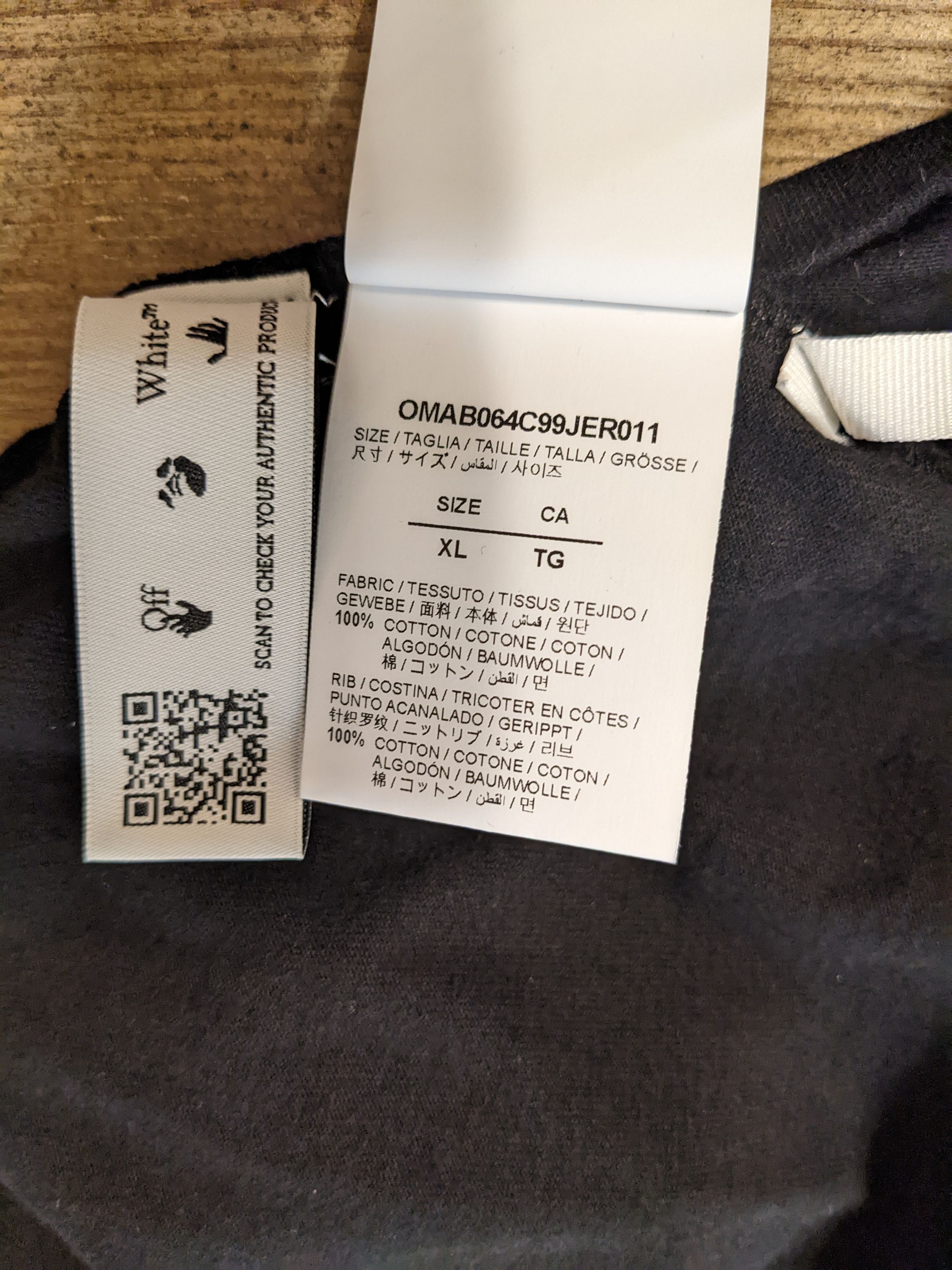 Off-White Caravaggio print long-sleeve T-shirt Size US XL / EU 56 / 4 - 10 Thumbnail