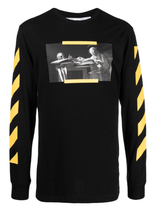 Off-White Caravaggio print long-sleeve T-shirt Size US XL / EU 56 / 4 - 1 Thumbnail
