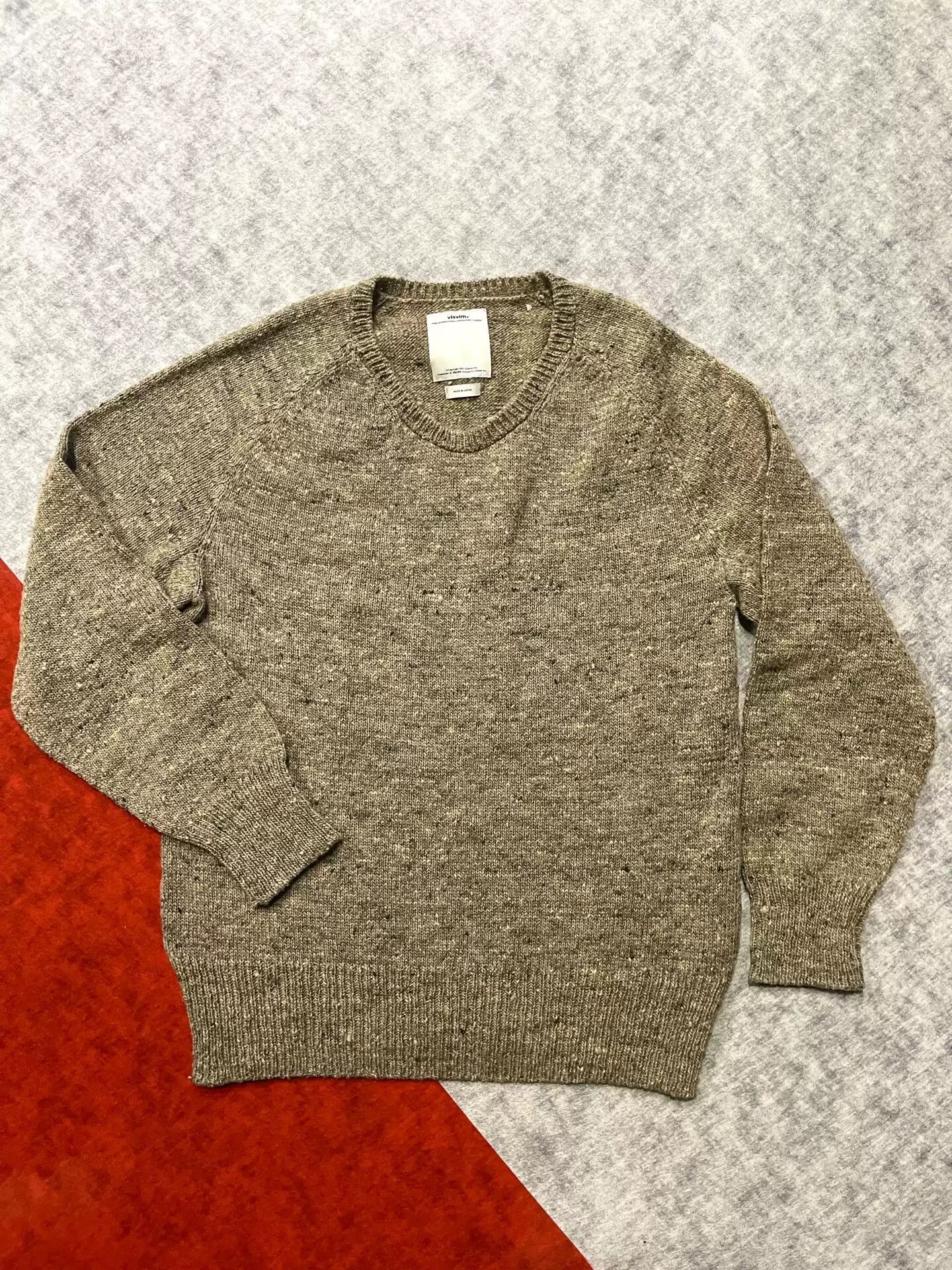 Visvim 17AW COLLEGE KNIT N.D Sweat