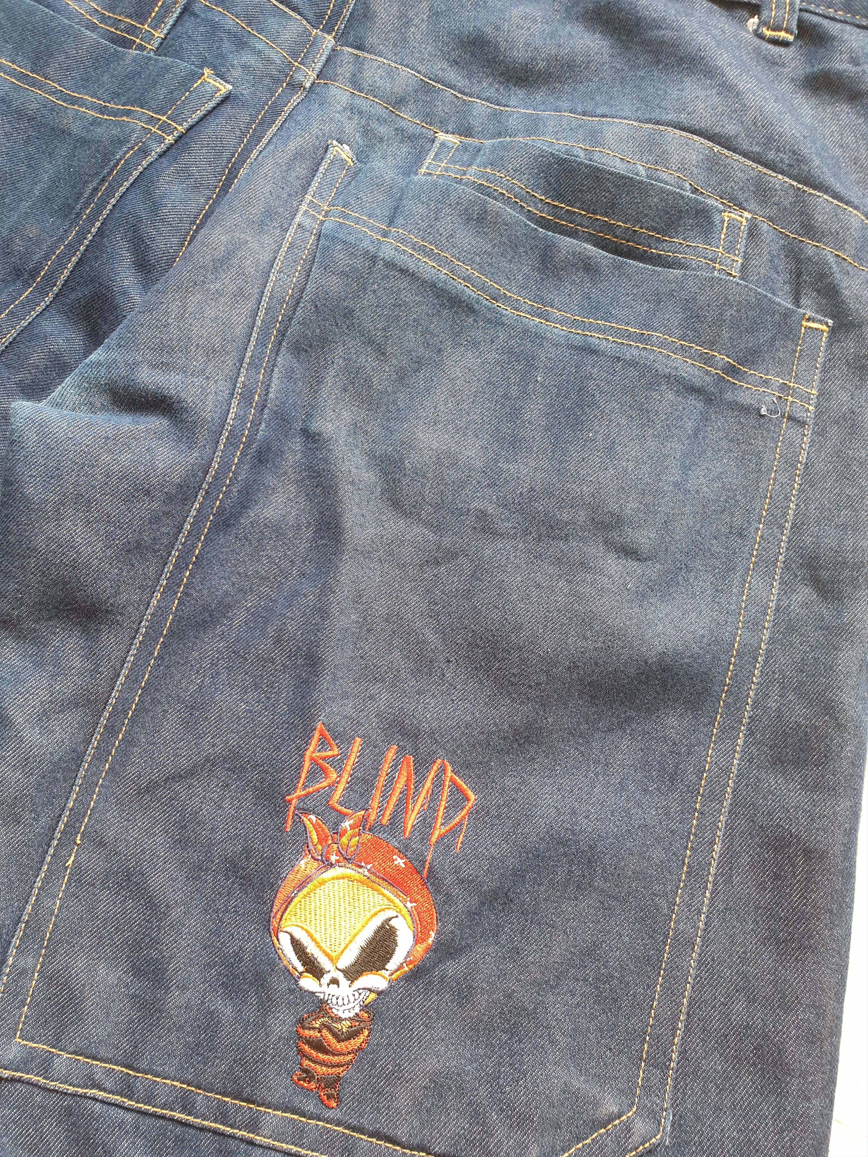 JNCO × Vintage Vintage Baggy Jeans Blind Skateboards Size US 36 / EU 52 - 14 Thumbnail