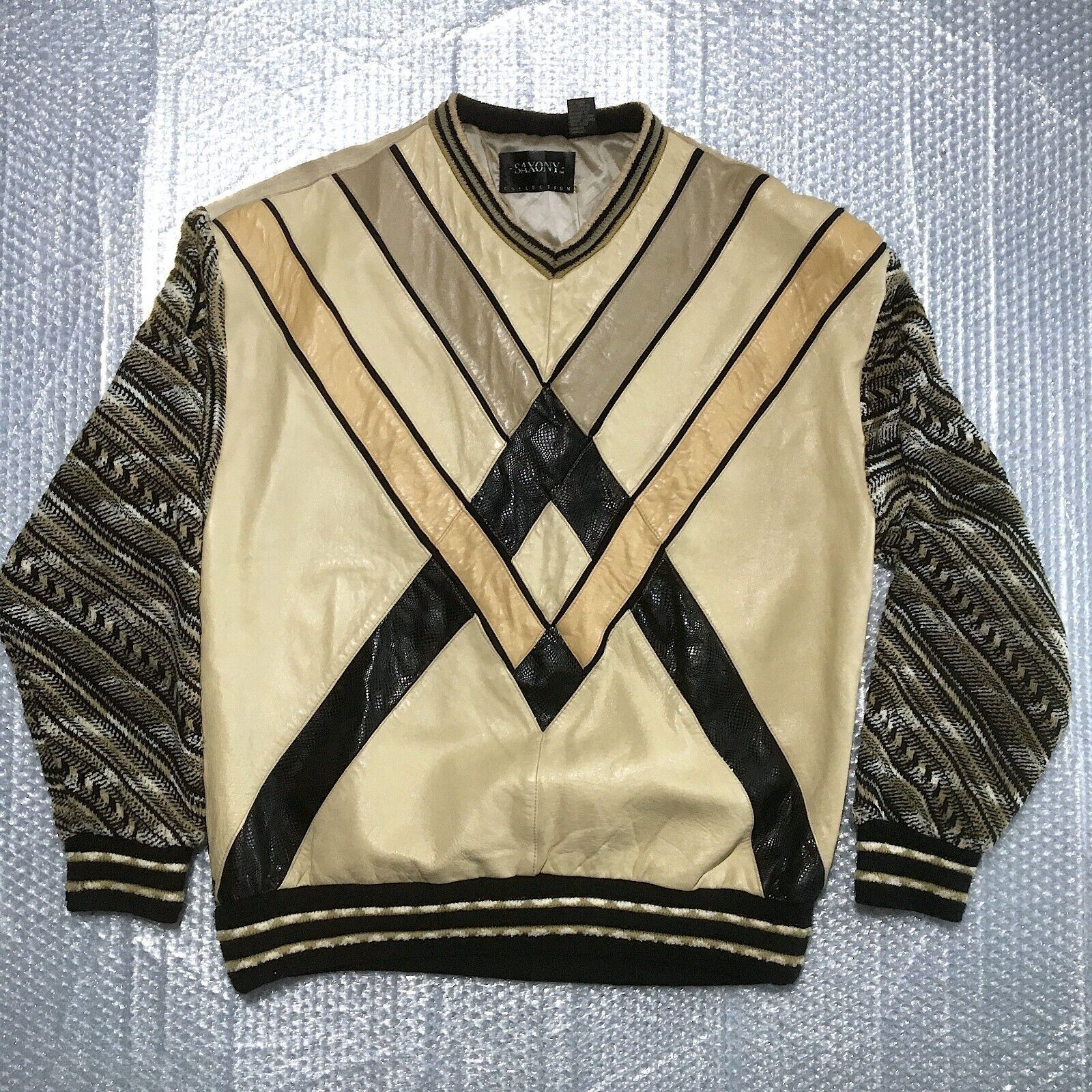 Saxony leather sweaters store