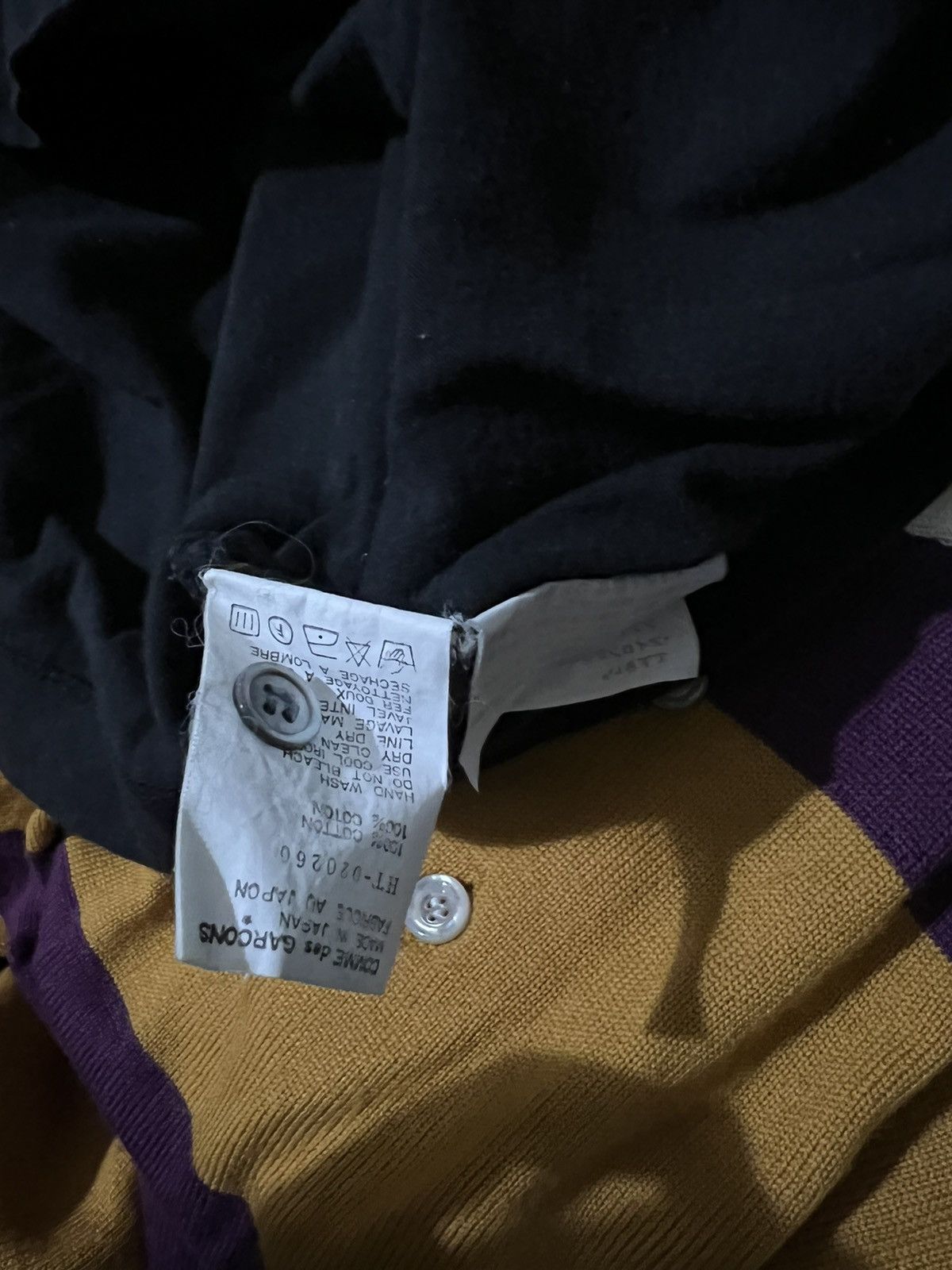 OG 1989 Comme Des Garcons CDG Polo