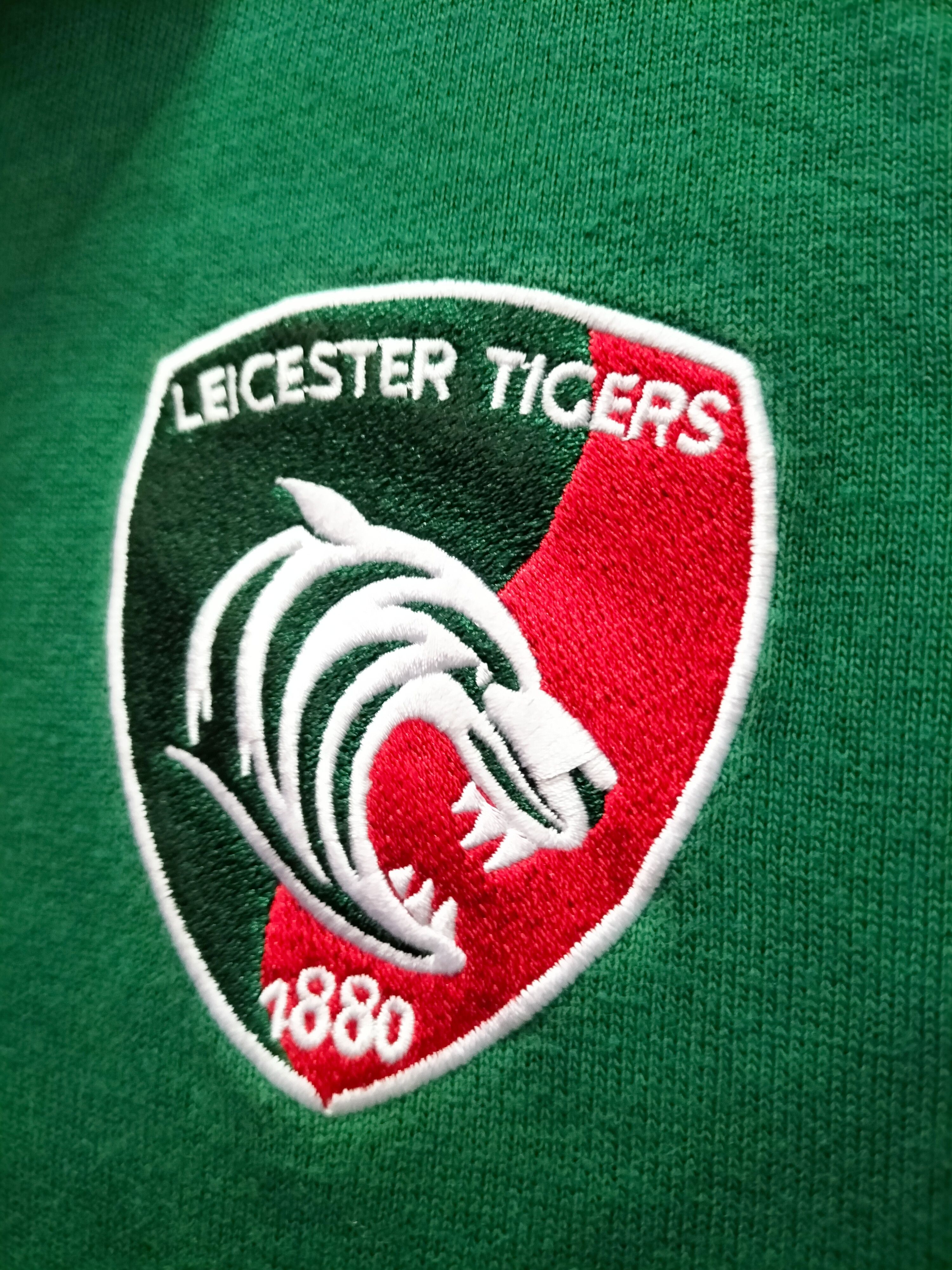Canterbury of New Zealand × Caterpillar × Vintage Vintage 90s Leceister Tigers Rugby Canterbury Caterpillar Size US S / EU 44-46 / 1 - 6 Thumbnail