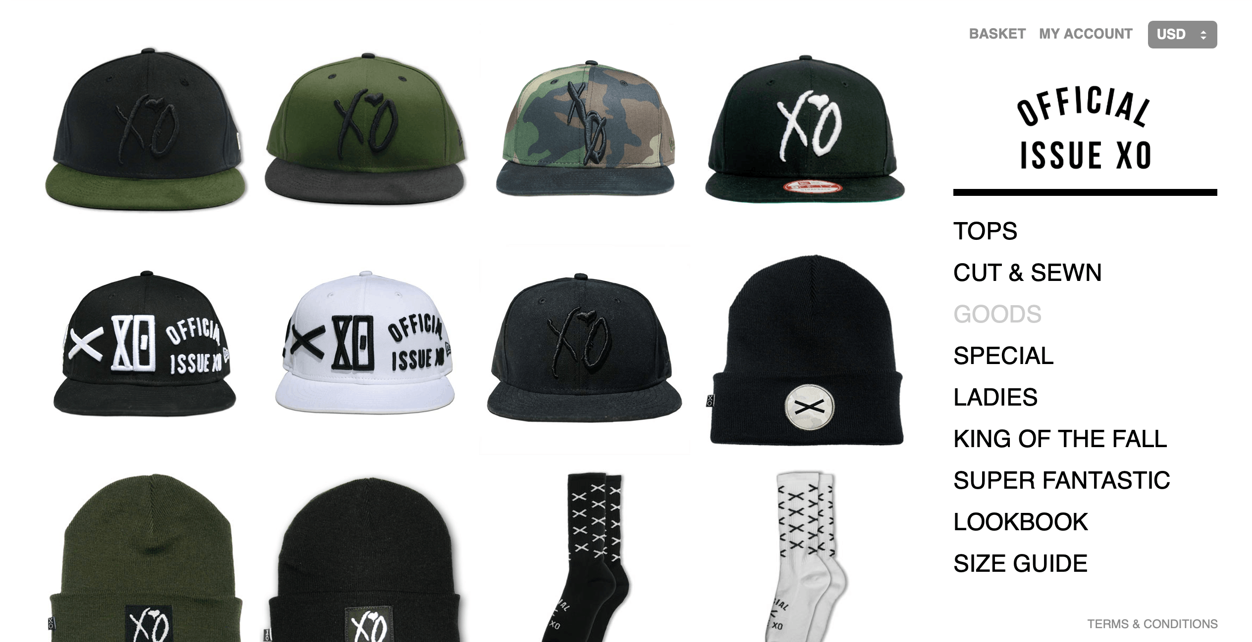 New Era THE WEEKND Official Issue 65 XO OLIVE GREEN SNAPBACK HAT Size ONE SIZE - 4 Thumbnail