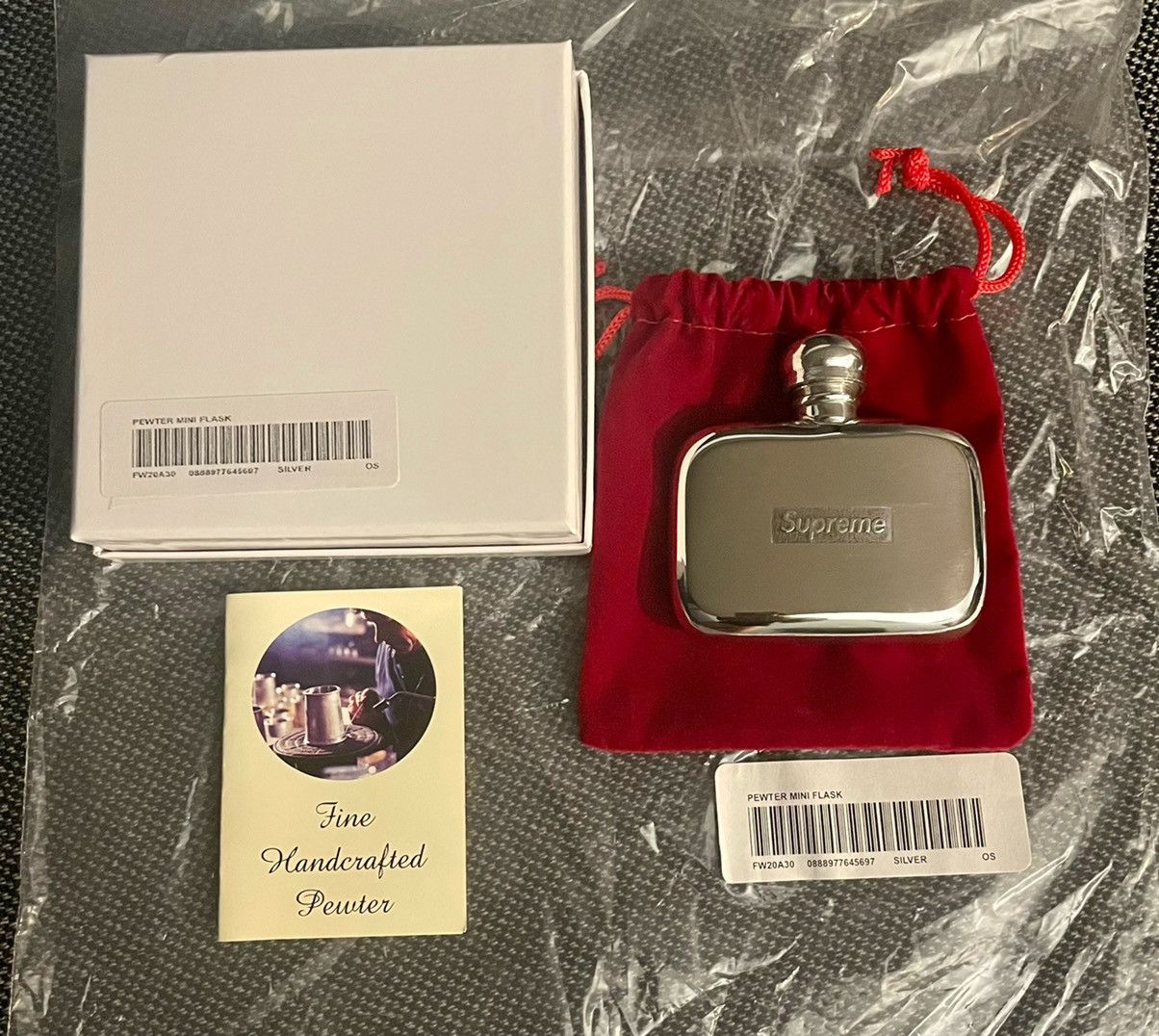 小物入れ Supreme Pewter Mini Flask 小物入れ Supreme Pewter Mini