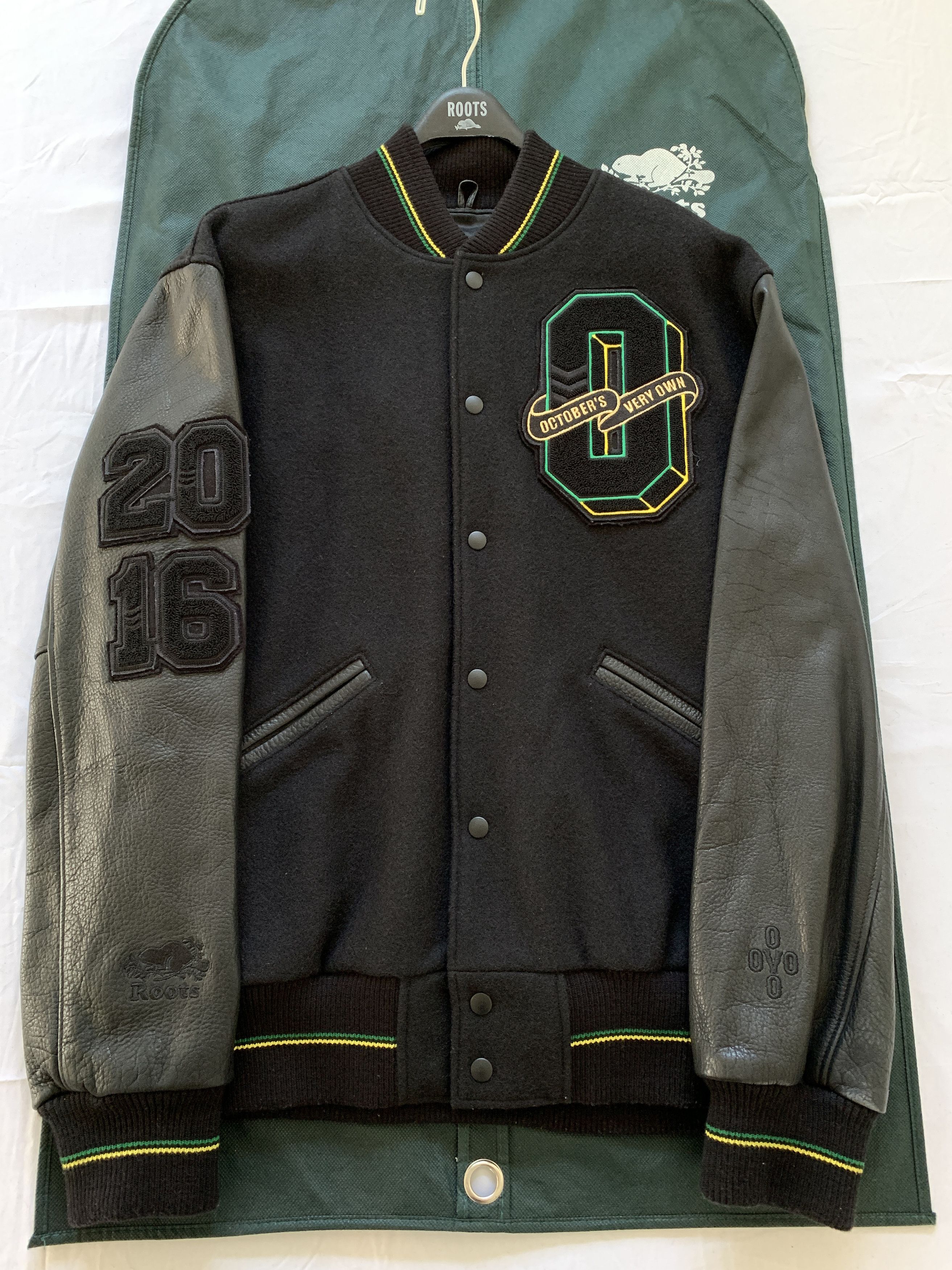 OVO Roots 2016 Jamaica Leather Summer Sixteen Jacket 🇯🇲🦉