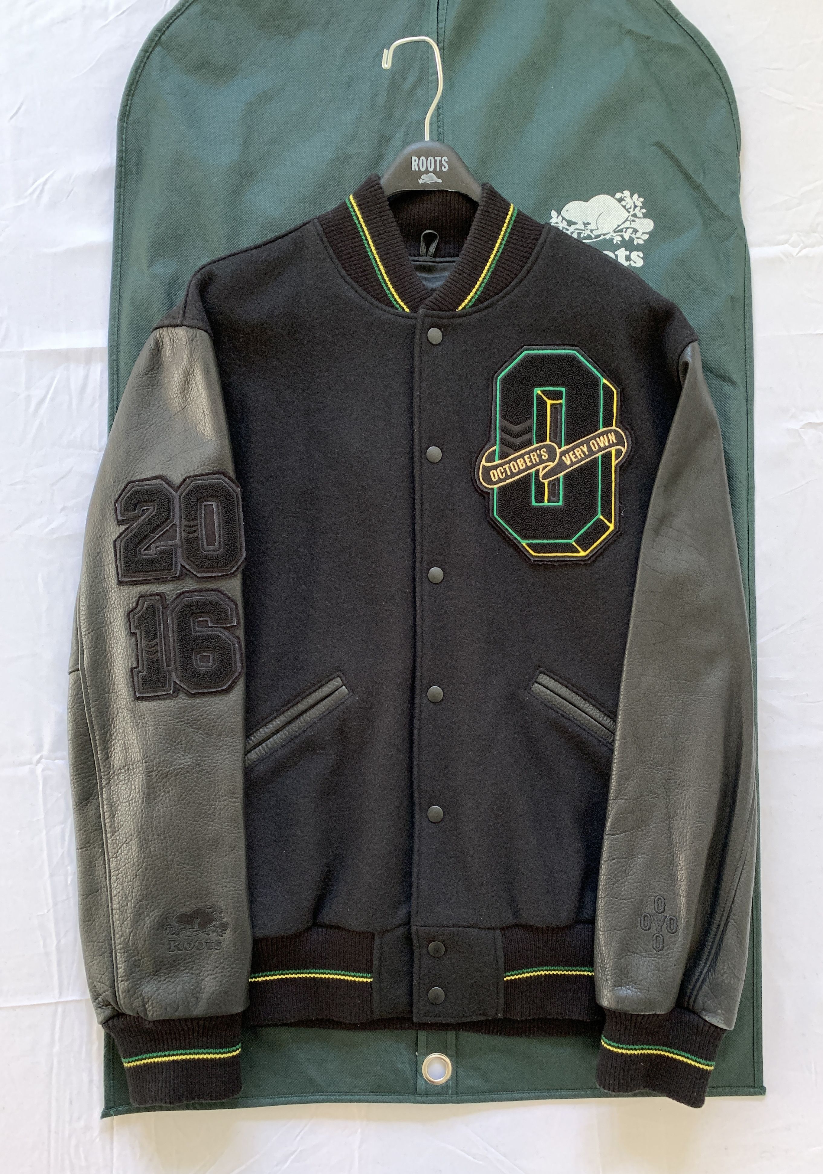 Drake OVO Roots 2016 Jamaica Leather Summer Sixteen Jacket 🇯🇲🦉 Size US XL / EU 56 / 4 - 1 Thumbnail