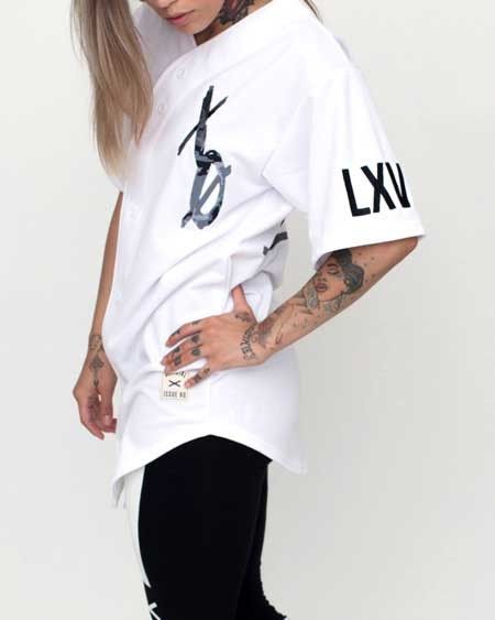 The Weeknd *GRAIL* Official Issue XO Baseball Jersey 2XO14 White Size US XXL / EU 58 / 5 - 16 Thumbnail