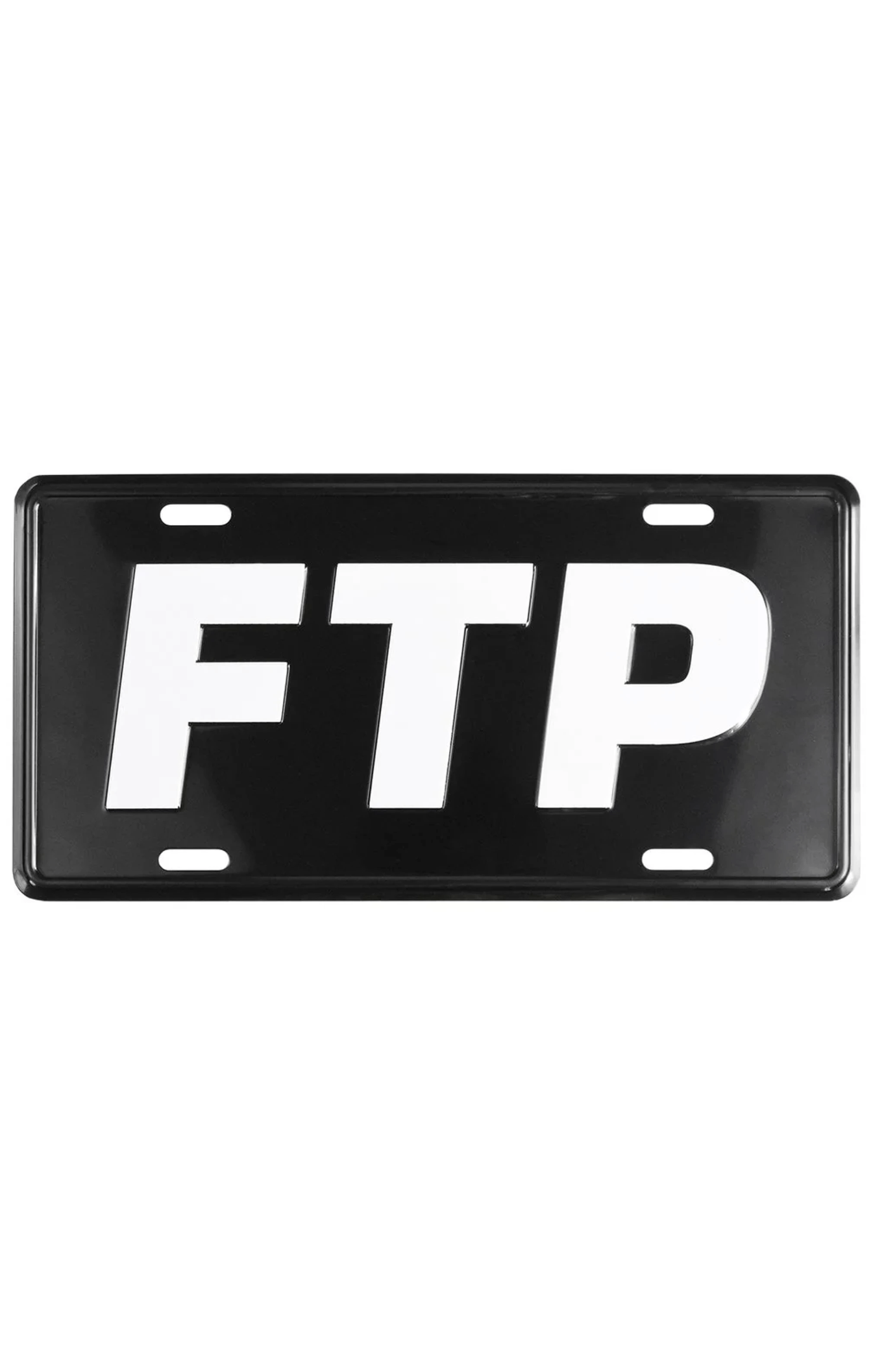 Fuck The Population FTP Metal License Plate | Grailed