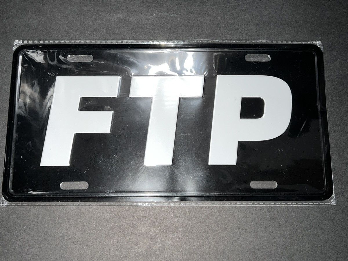 Fuck The Population FTP Metal License Plate | Grailed