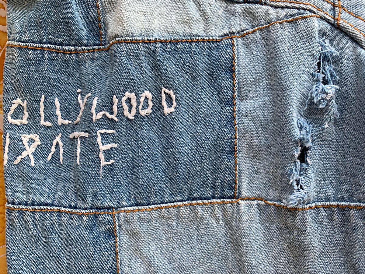 If Six Was Nine × Japanese Brand × Le Grande Bleu (L.G.B.) 🇯🇵 Vintage Patchwork Denim Trucker Jacket Size US M / EU 48-50 / 2 - 6 Thumbnail