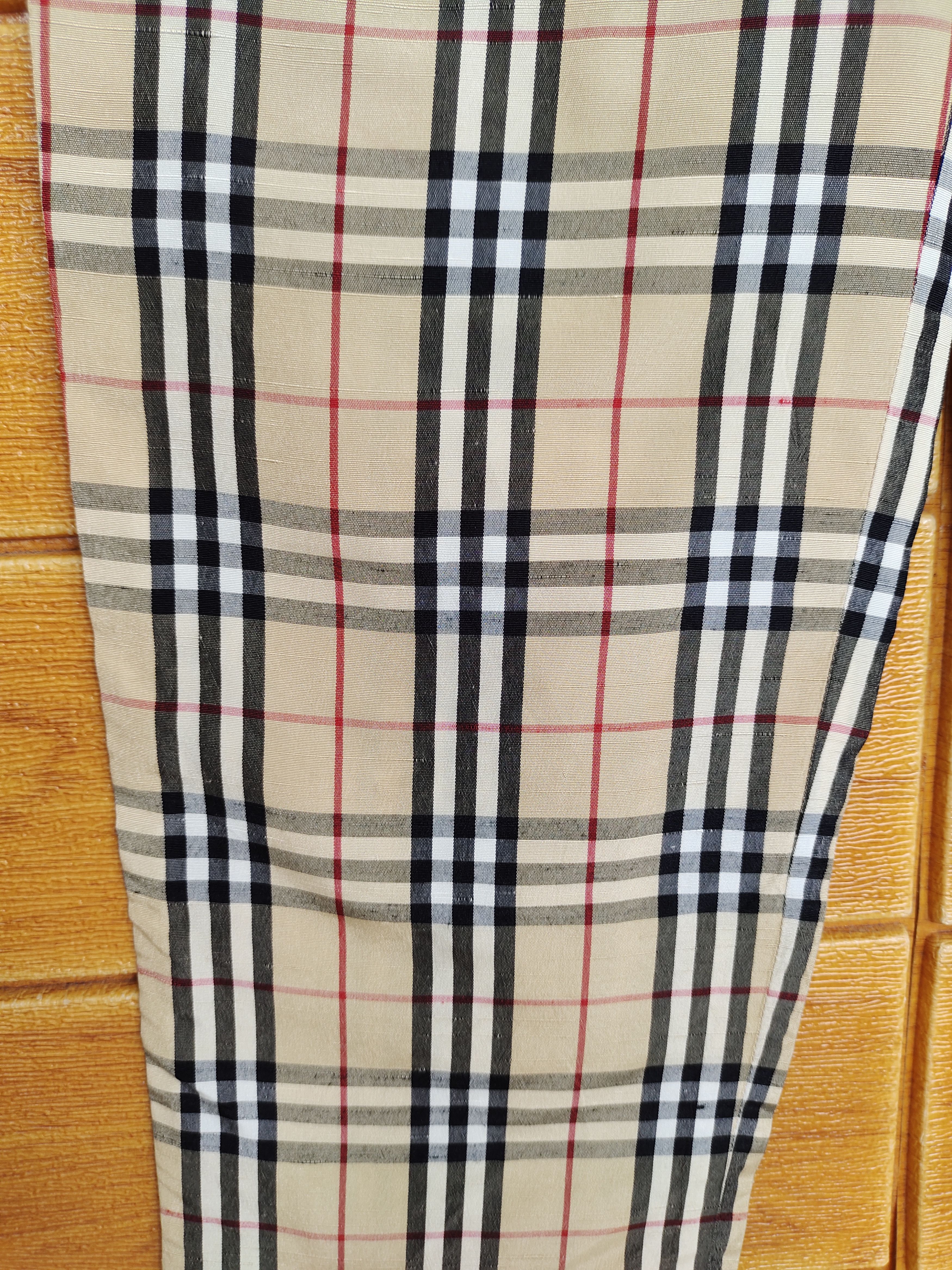 Burberry Vintage Classic BURBERRYS Blue Label Checkered Plaid Pants Size US 26 / EU 42 - 4 Thumbnail
