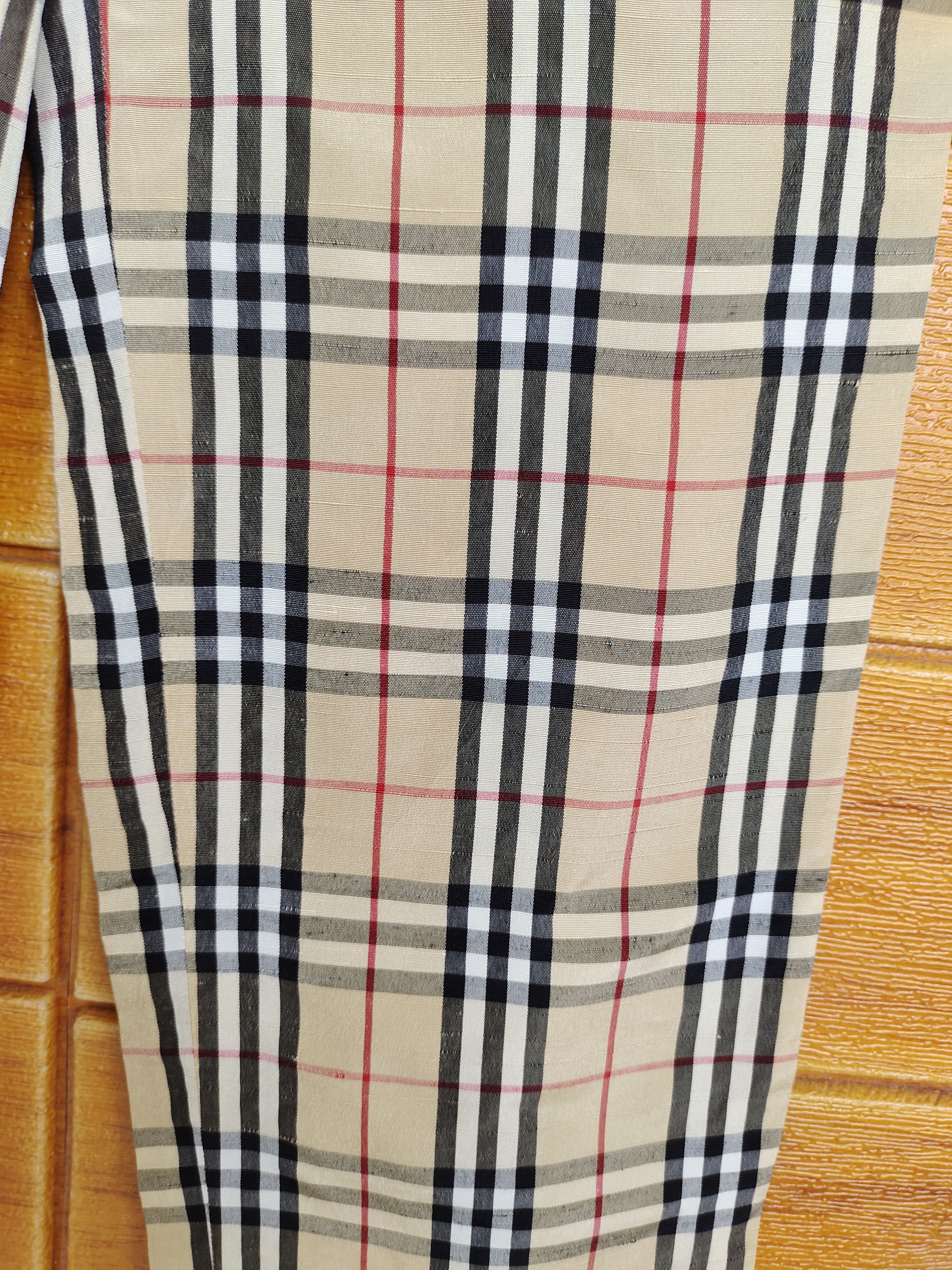 Burberry Vintage Classic BURBERRYS Blue Label Checkered Plaid Pants Size US 26 / EU 42 - 5 Thumbnail
