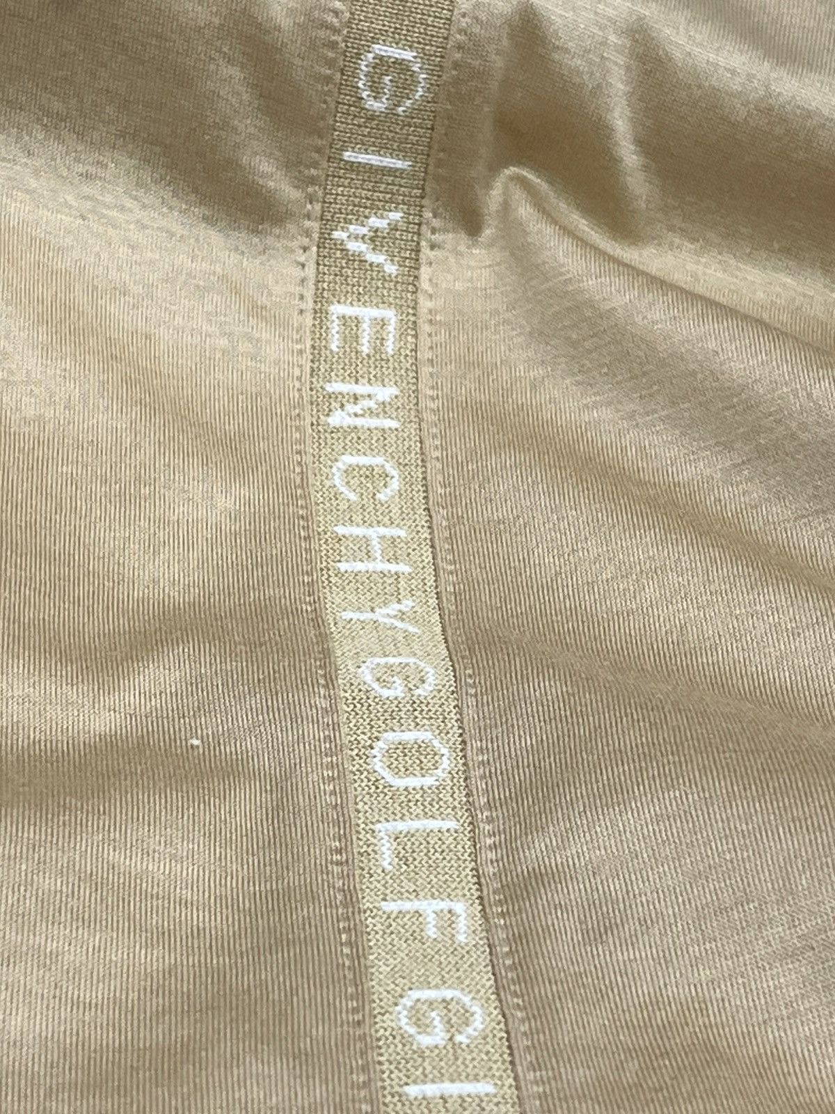 Givenchy Vintage GIVENCHY GOLF Spell-Out Light Cotton Longsleeve Polo Size US S / EU 44-46 / 1 - 2 Thumbnail