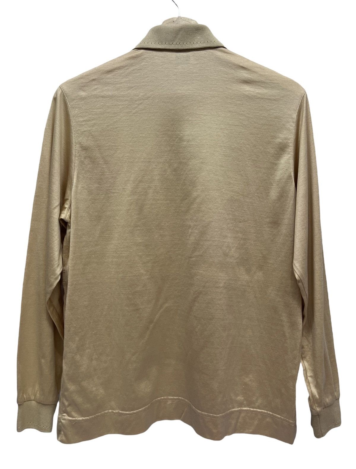 Givenchy Vintage GIVENCHY GOLF Spell-Out Light Cotton Longsleeve Polo Size US S / EU 44-46 / 1 - 6 Thumbnail