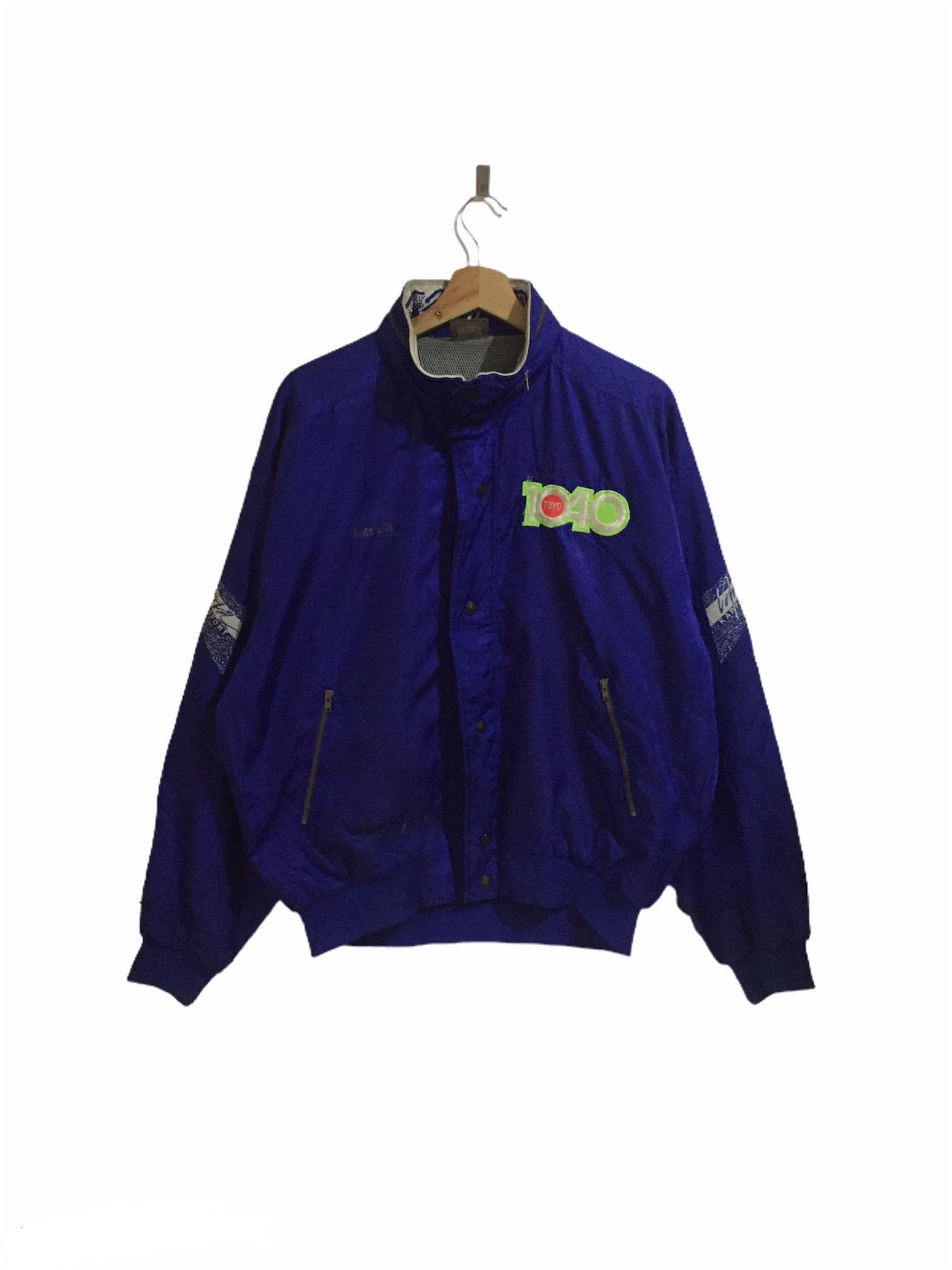 Vintage Kappa Bomber Jacket Zipper Usa 90’s