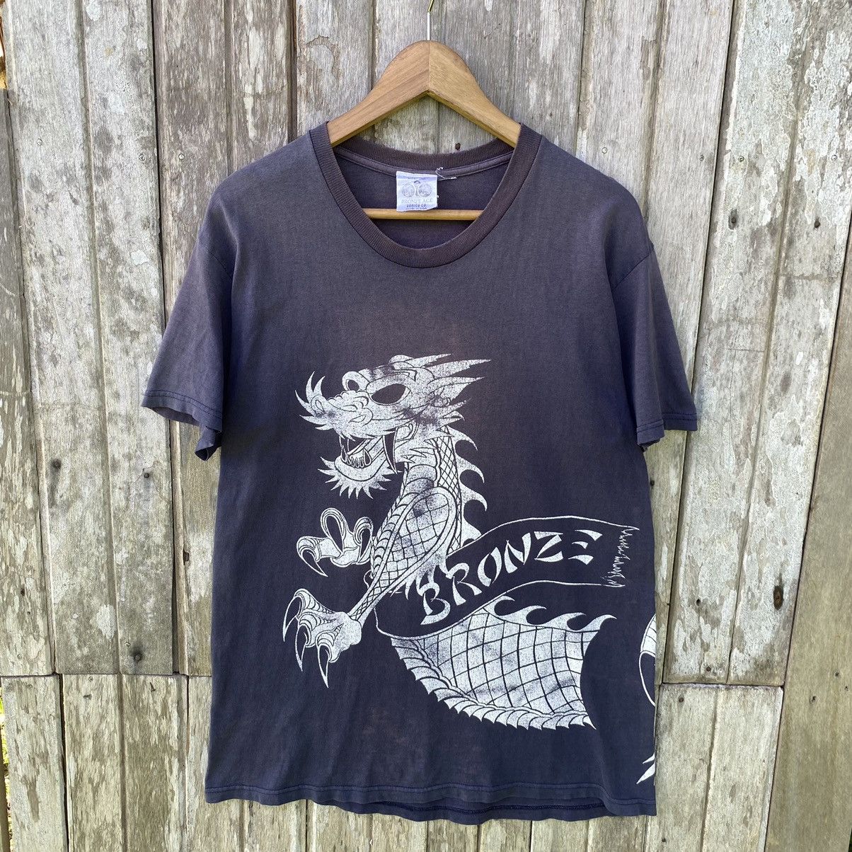 Powell Peralta Vintage 90s Bronze Age Sunfaded Distressed Tee Size US M / EU 48-50 / 2 - 1 Thumbnail